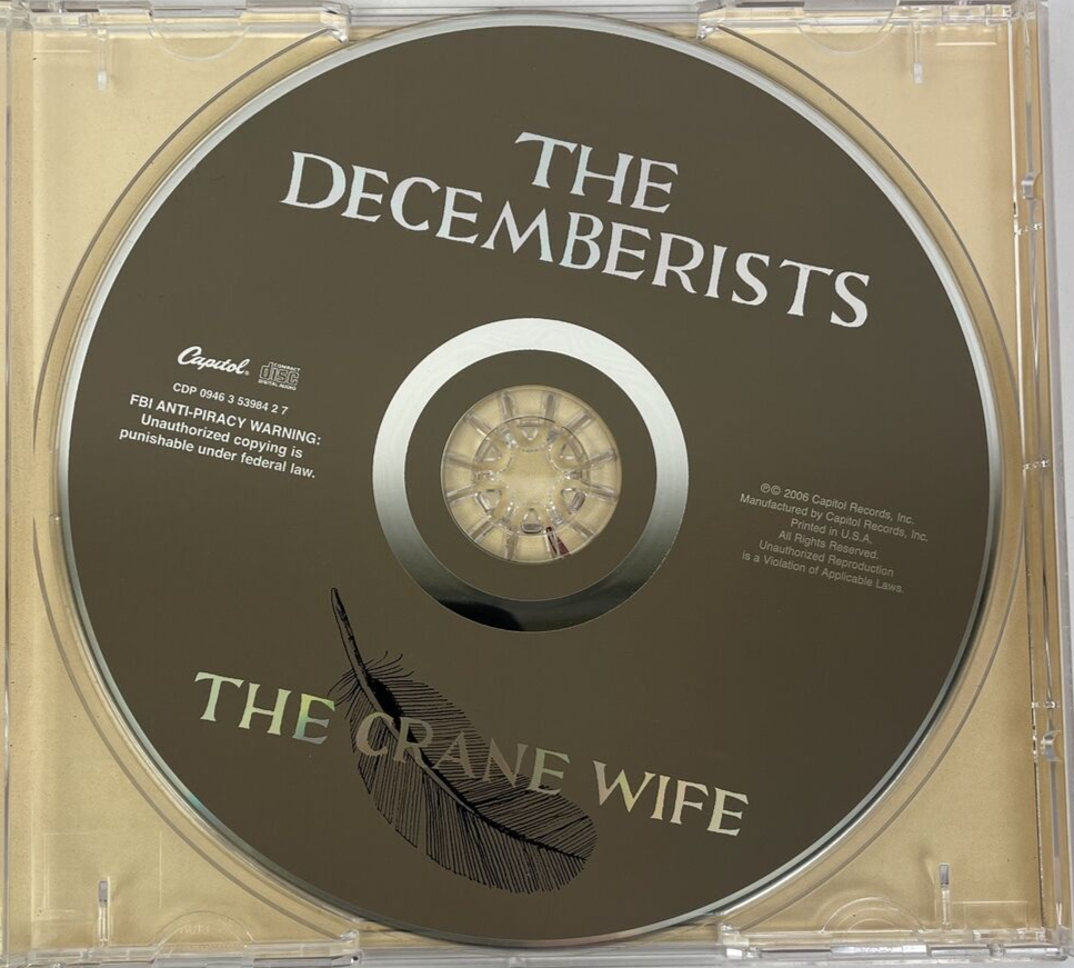 The Crane Wife - Digital Audio CD By The Decemberists -Capitol Records 2006 - CD