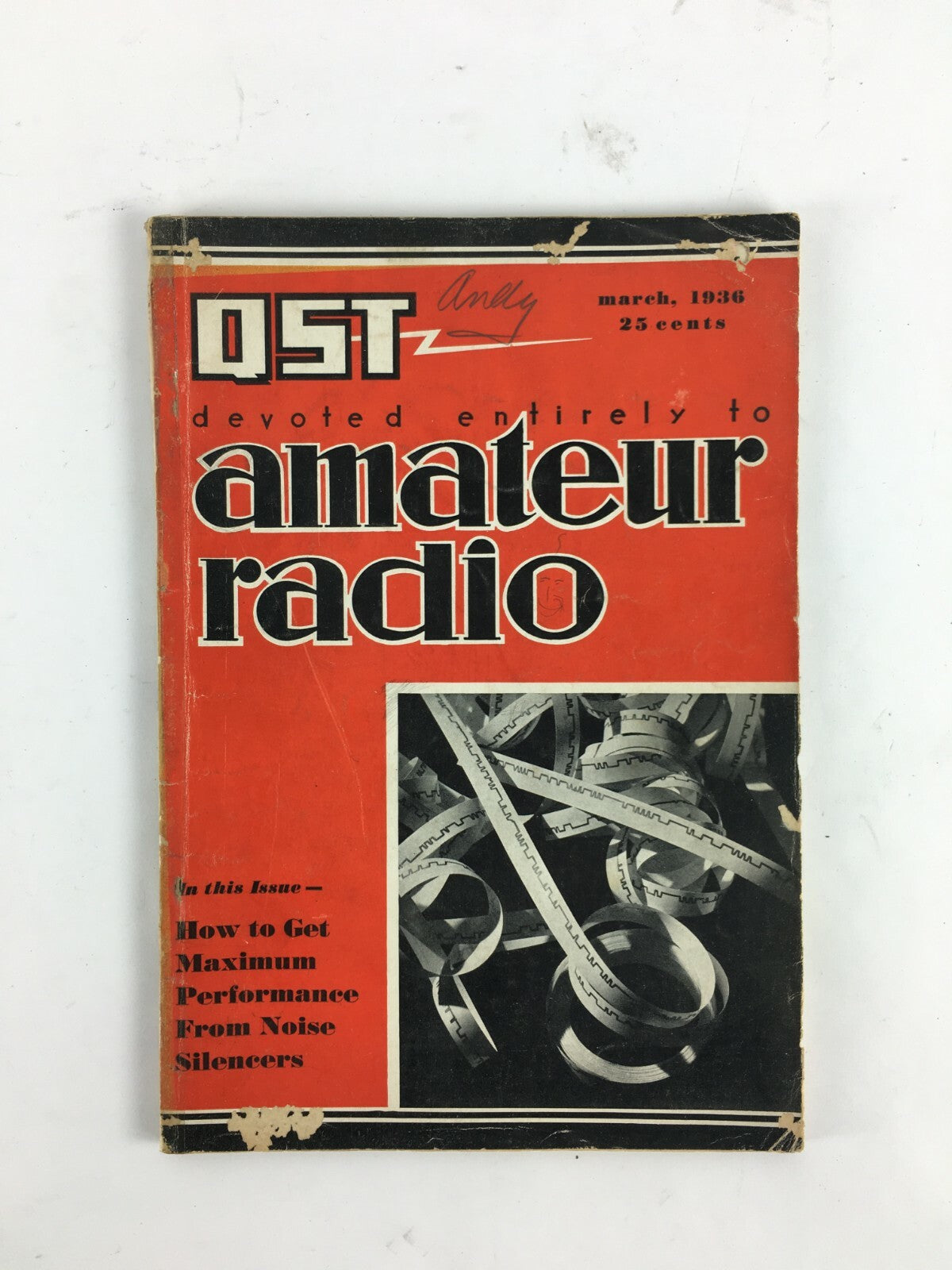 March 1936 QSTAmateur Radio Magazine How toGet MaximumPerformance NoiseSilencers