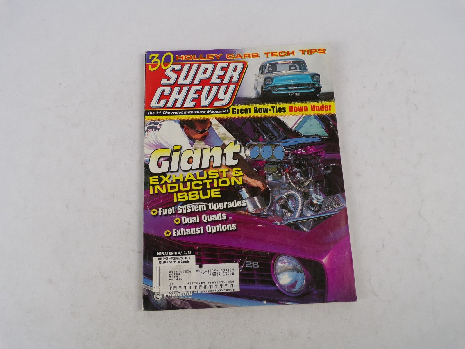 May 1998 Super Chevy Giant Exhaust & Induction Issue Fuel System Upgrades Dual
