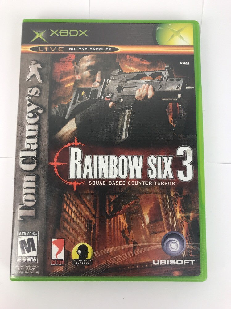Tom Clancy's Rainbow Six 3 (Microsoft Xbox, 2003) Mint