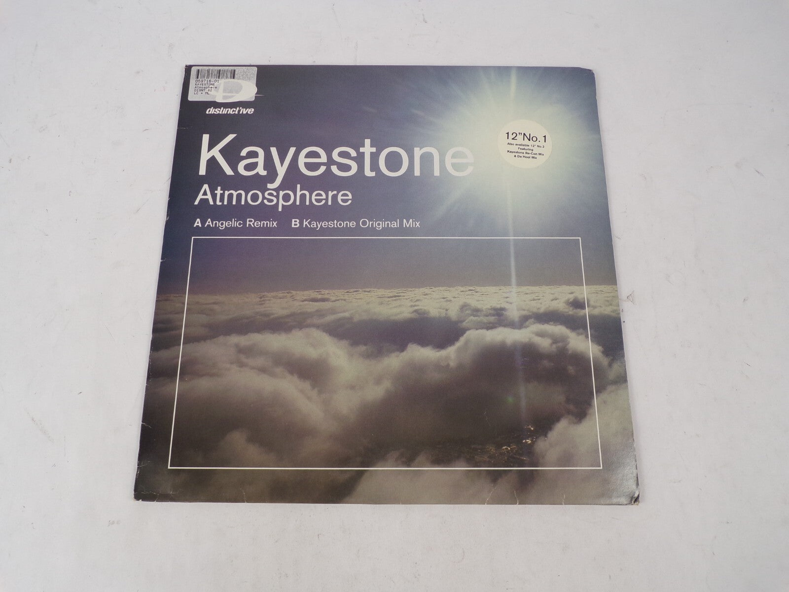 Kayestone Atmosphere Angelic Remix Kayestone Original Mix Vinyl Record