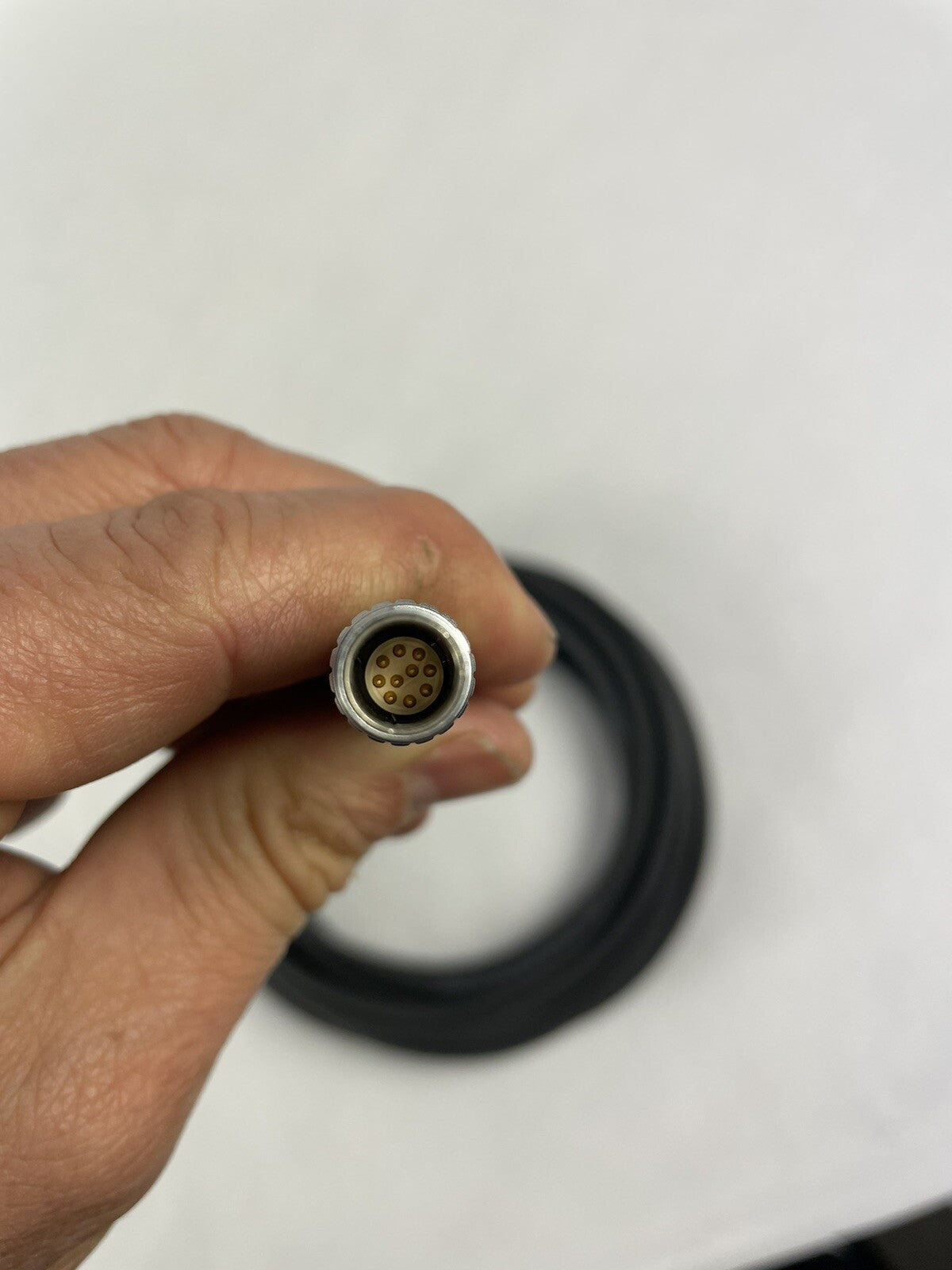 Lemo 10 pin FGG1B FGG.1B FGG Male to Male AWM20963 Multiconductor Cable 32' ft