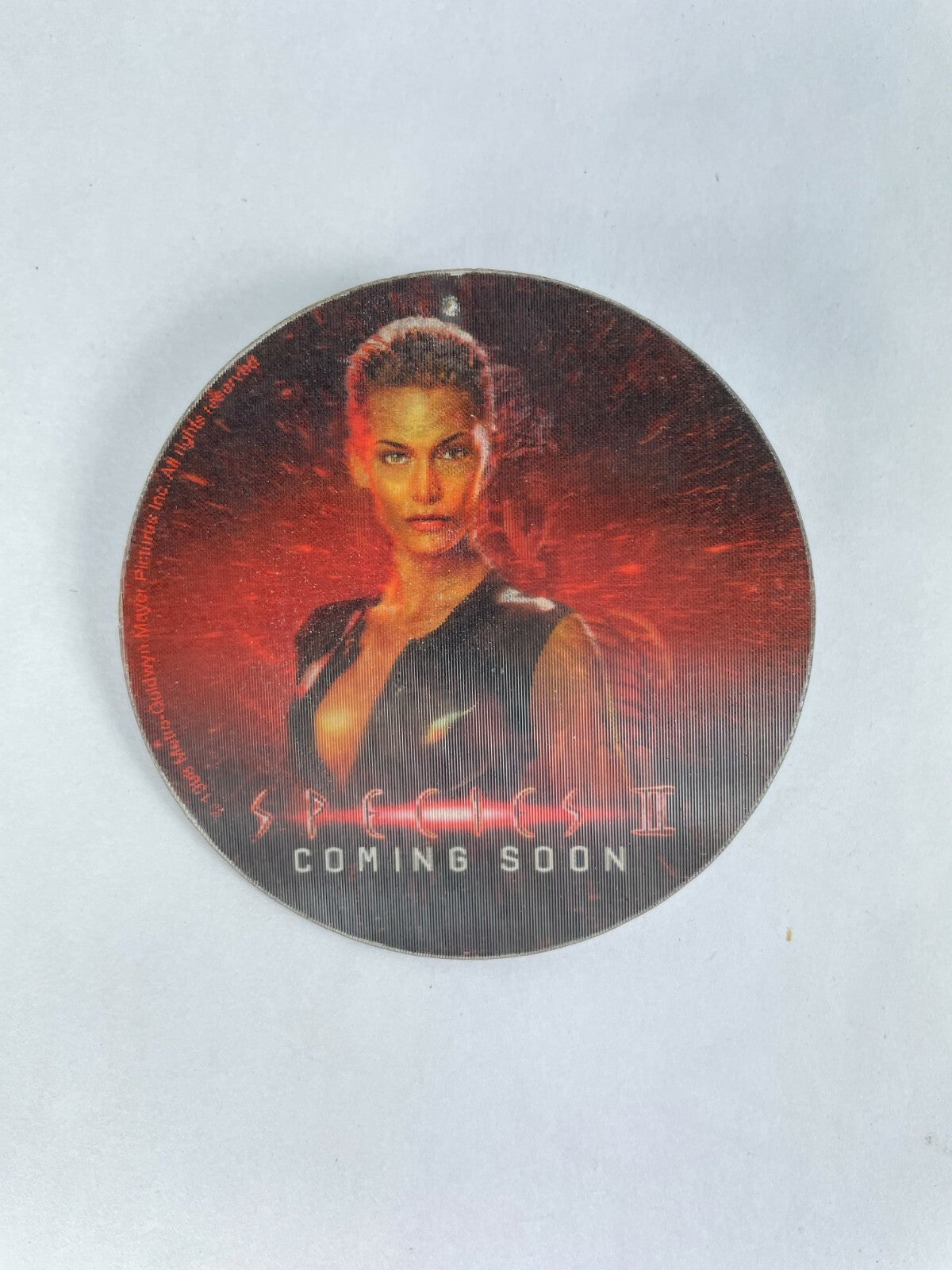 Specics II Movie Film Button Fast Shipping Must See
