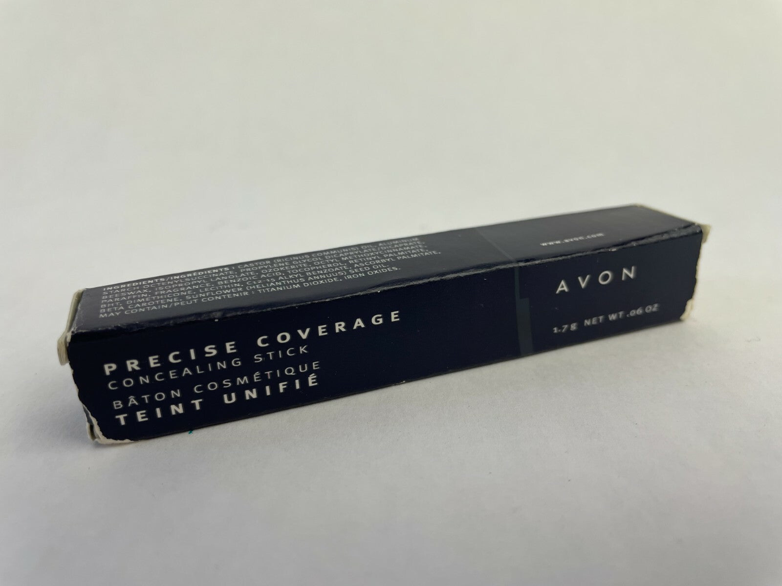 Avon Precise Coverage Concealing Stick Baton Cosmetique Teint unifie 1 .7g Q1