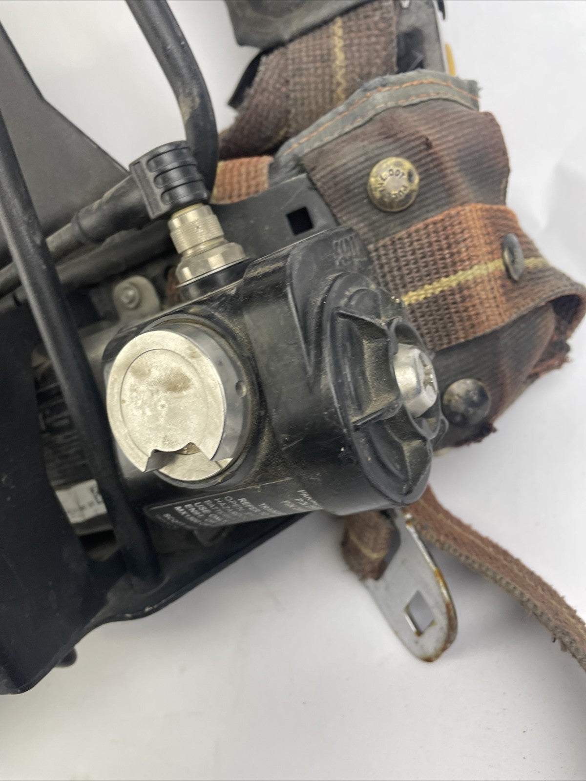 SCOTT SAFETY 4.5 4500 SCBA Air Pack Harness EZ-Flow Air Pak Plus with Sensor g