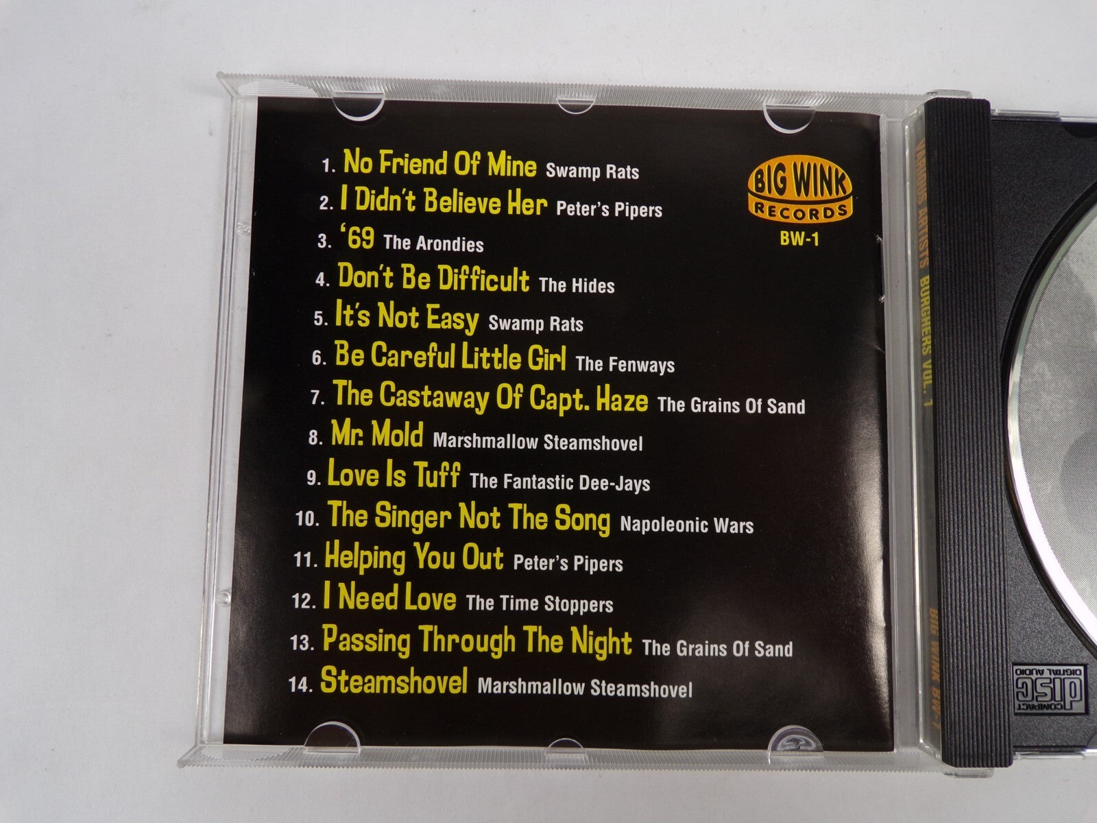 Burghers Classic Sixties Sounds From Steeltown CD #12