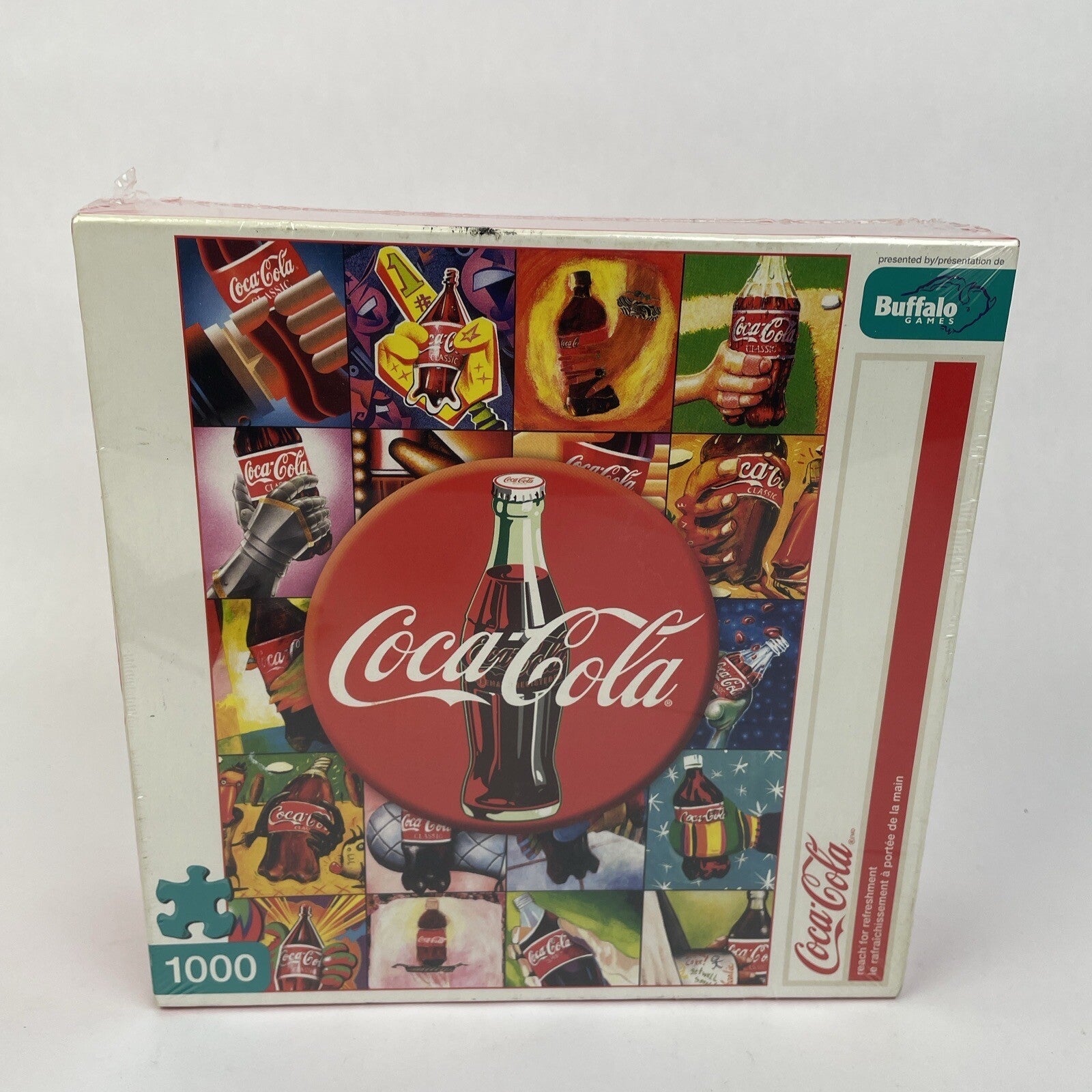 Coca-Cola Jigsaw Puzzle "Reach For Refreshment" 26.75 x 19.75" Coke 1000 pc EUC
