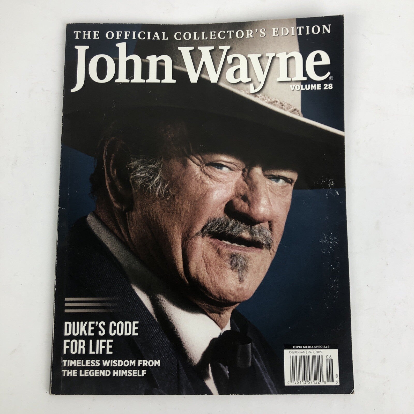 JOHN WAYNE THE OFFICIAL COLLECTOR'S EDITION VOLUME 28 DUKE'S CODE FOR LIFE 2019