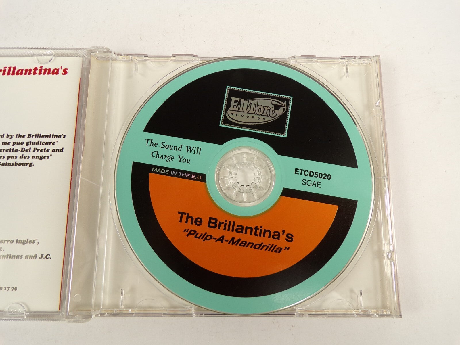 The Brillantina's Pulp-A-Mandrilla Hold On Magnolia Ice El Perro Vicio CD#44