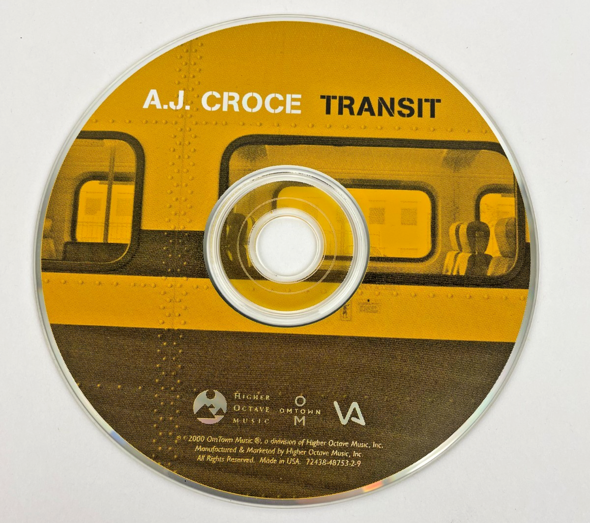 Transit by American singer-songwriter A.J. Croce Digital Audio CD Om Town 2008
