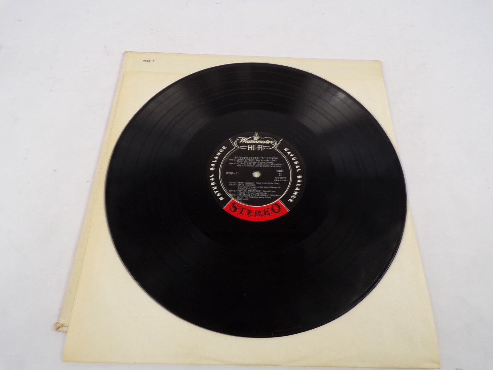 Introduction To Stereo Westminster HI-FI Sabre Dance Espana Castaldo March Bank