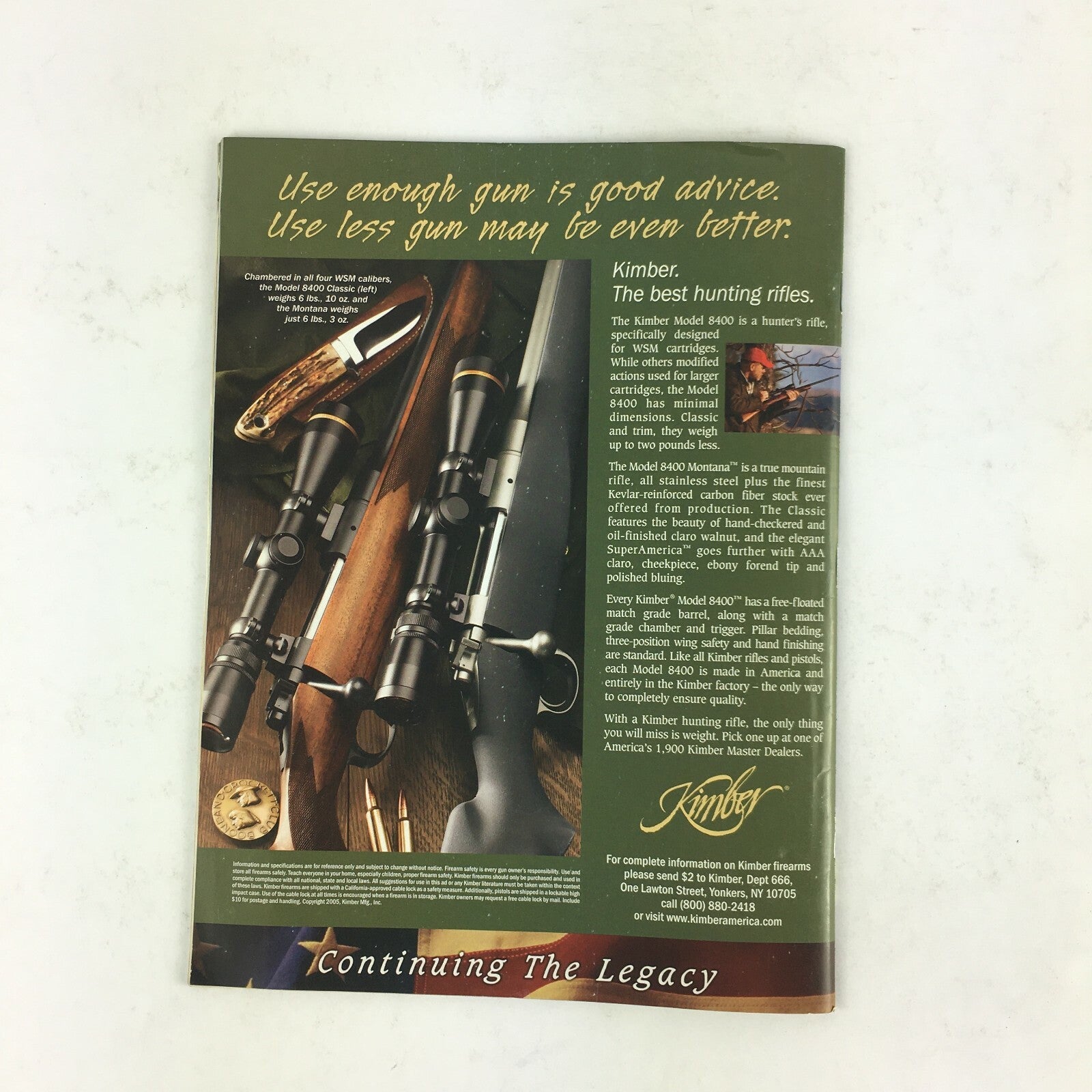 October 2005 Rifle Shooter Magazine Socom 16 Urban Entry Carbine Your .270?