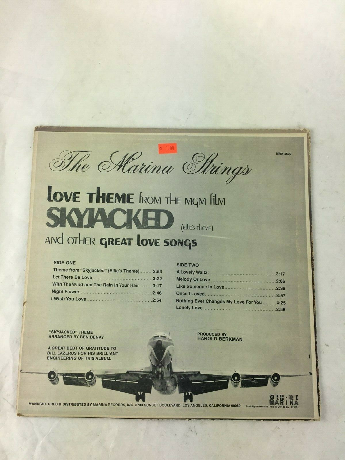 Skyjacked and other Great Love Songs