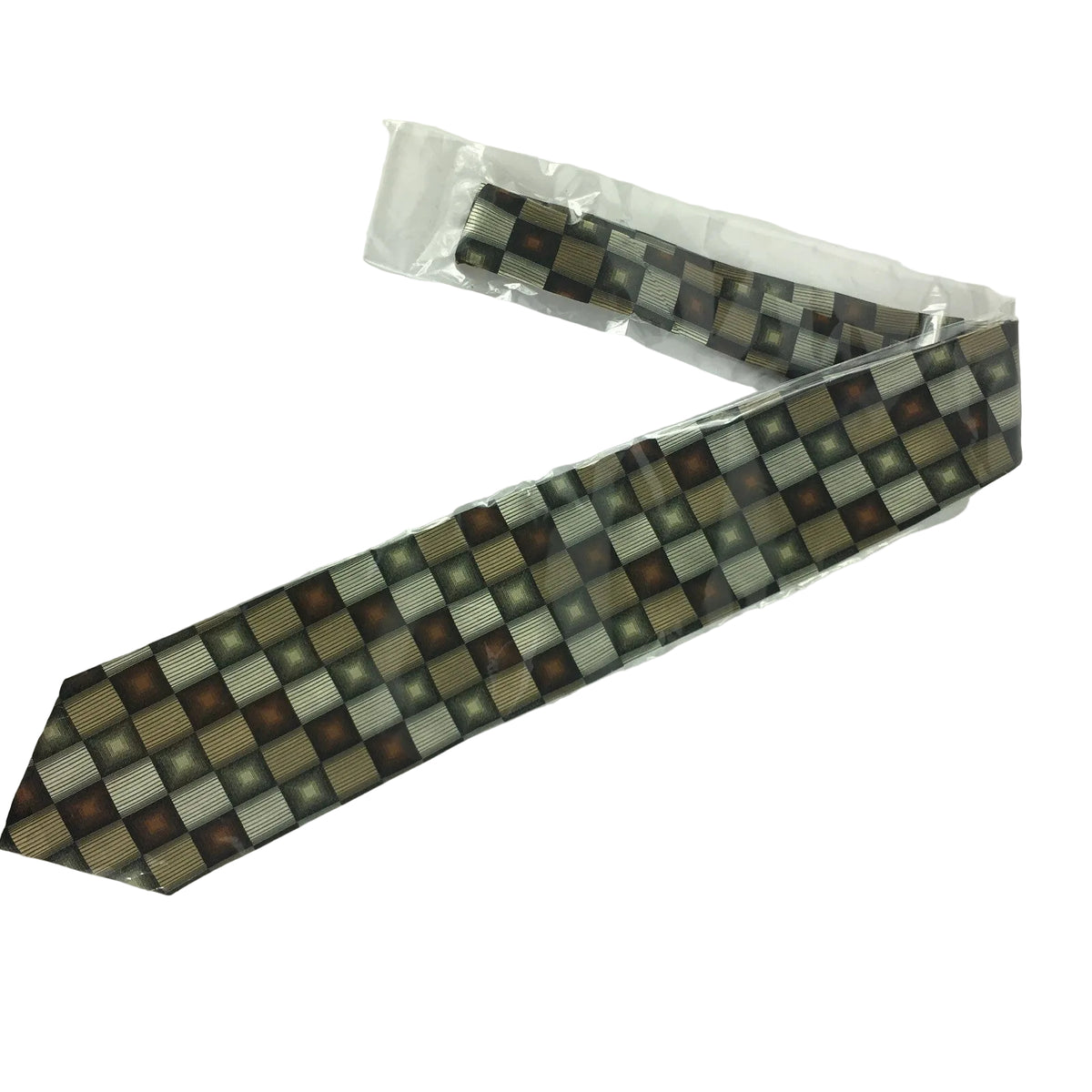 Genuine ValerioGarati handmade multi-colored 100% silk formal casual tie