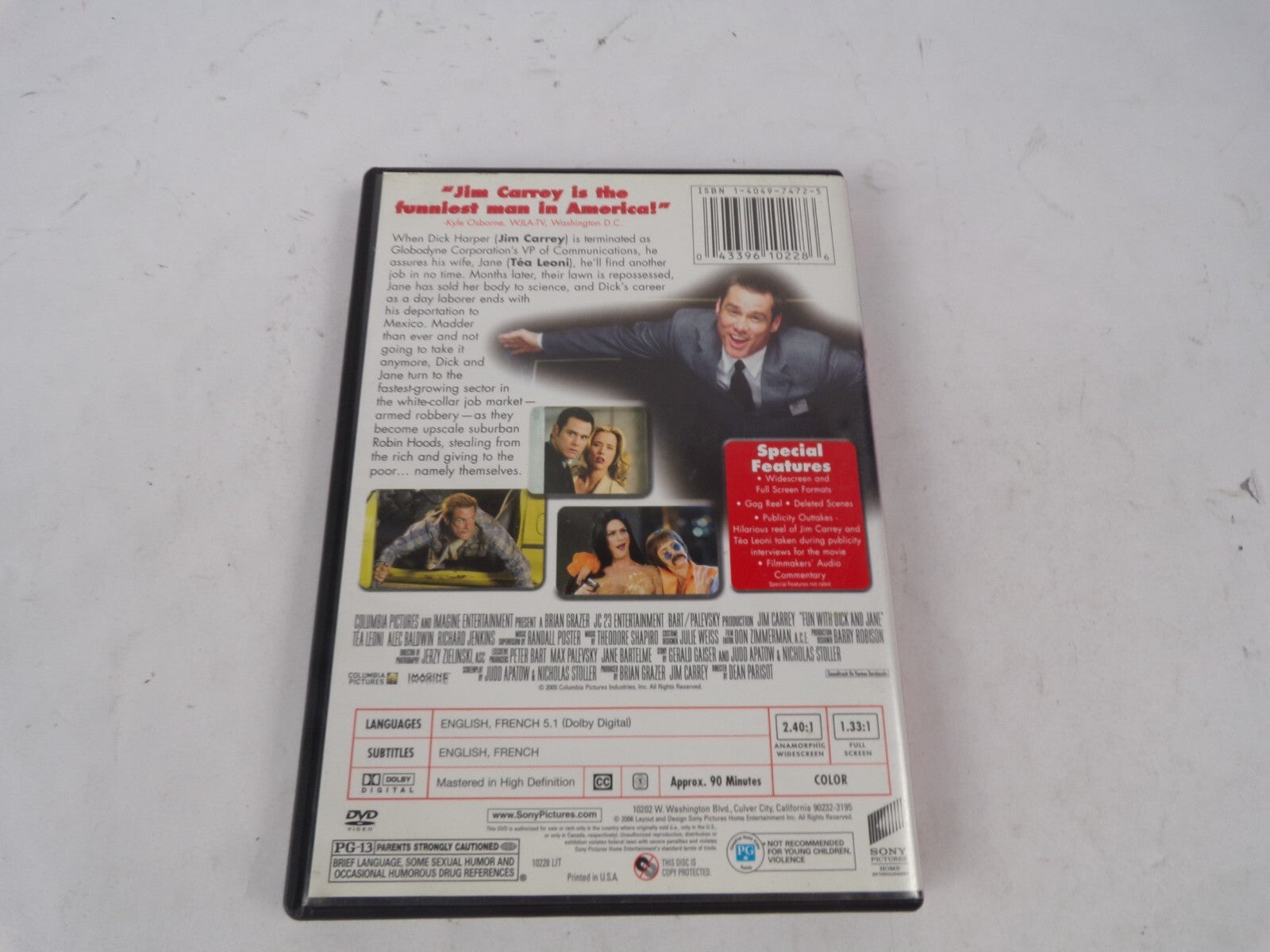 Fun With Dick And Jane Giving Big Business A Run For Its Money Jim DVD Movies