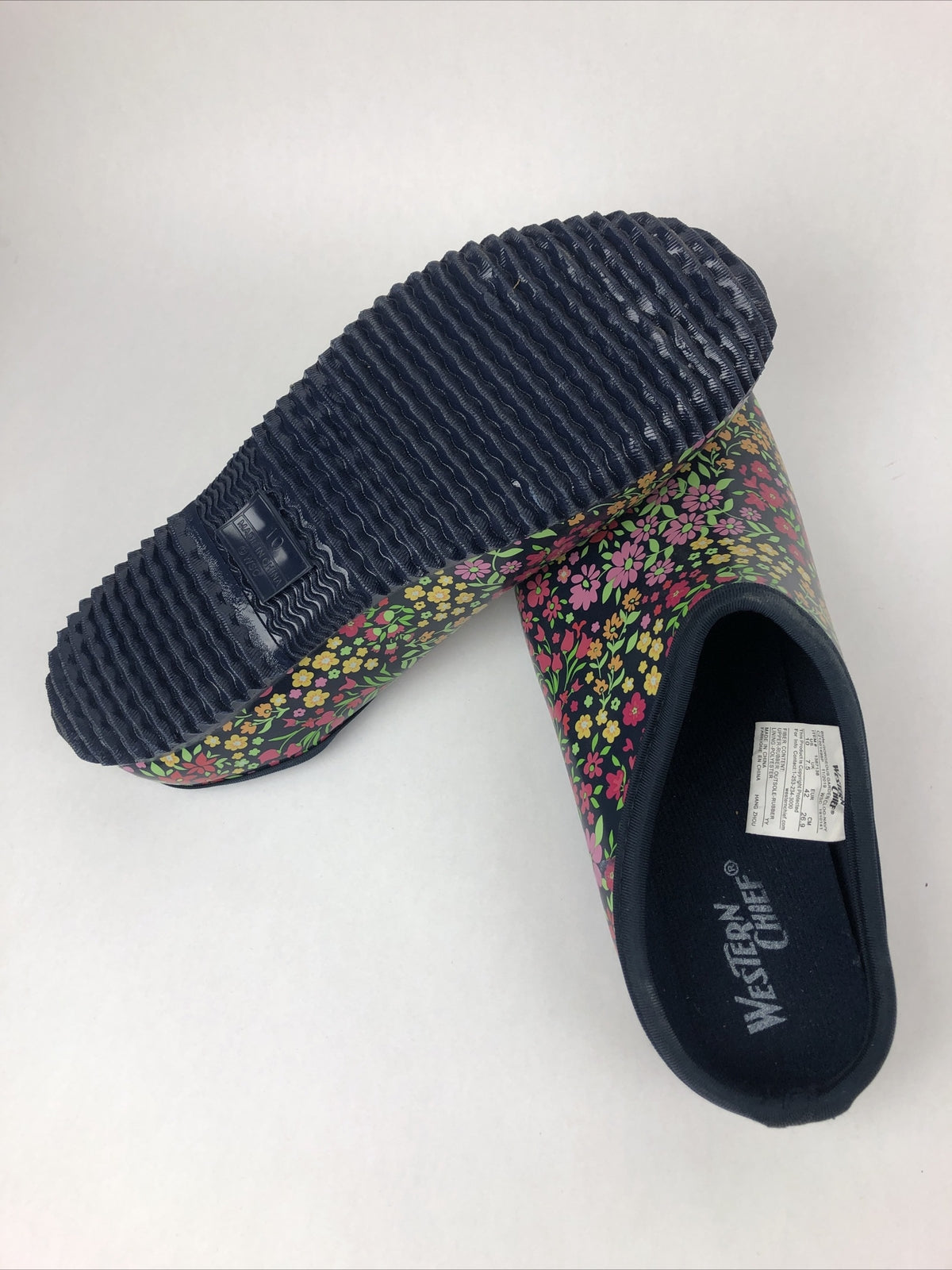 Western Chief Women's Garden Clog Gorgeous Garden Floral Size 10 Free Shipping