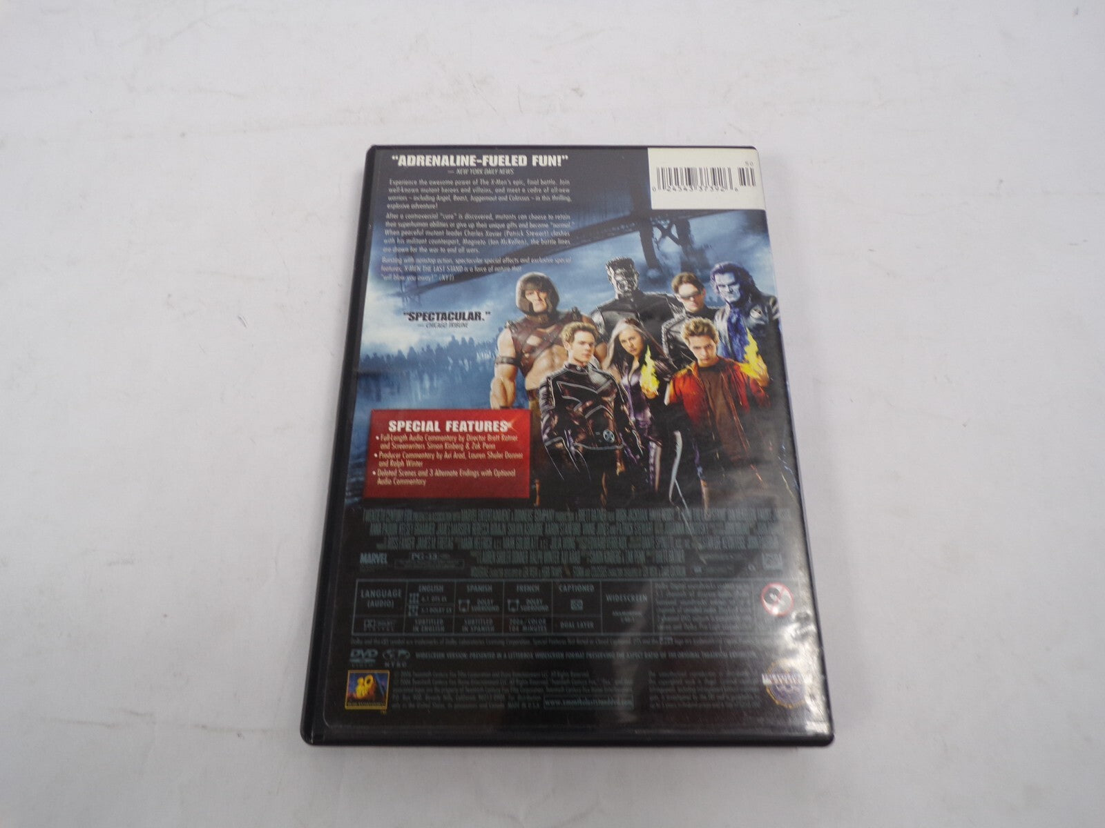 The Last Stand Greatest Action X-Men Movie Adrenaline fueled fun DVD Movies