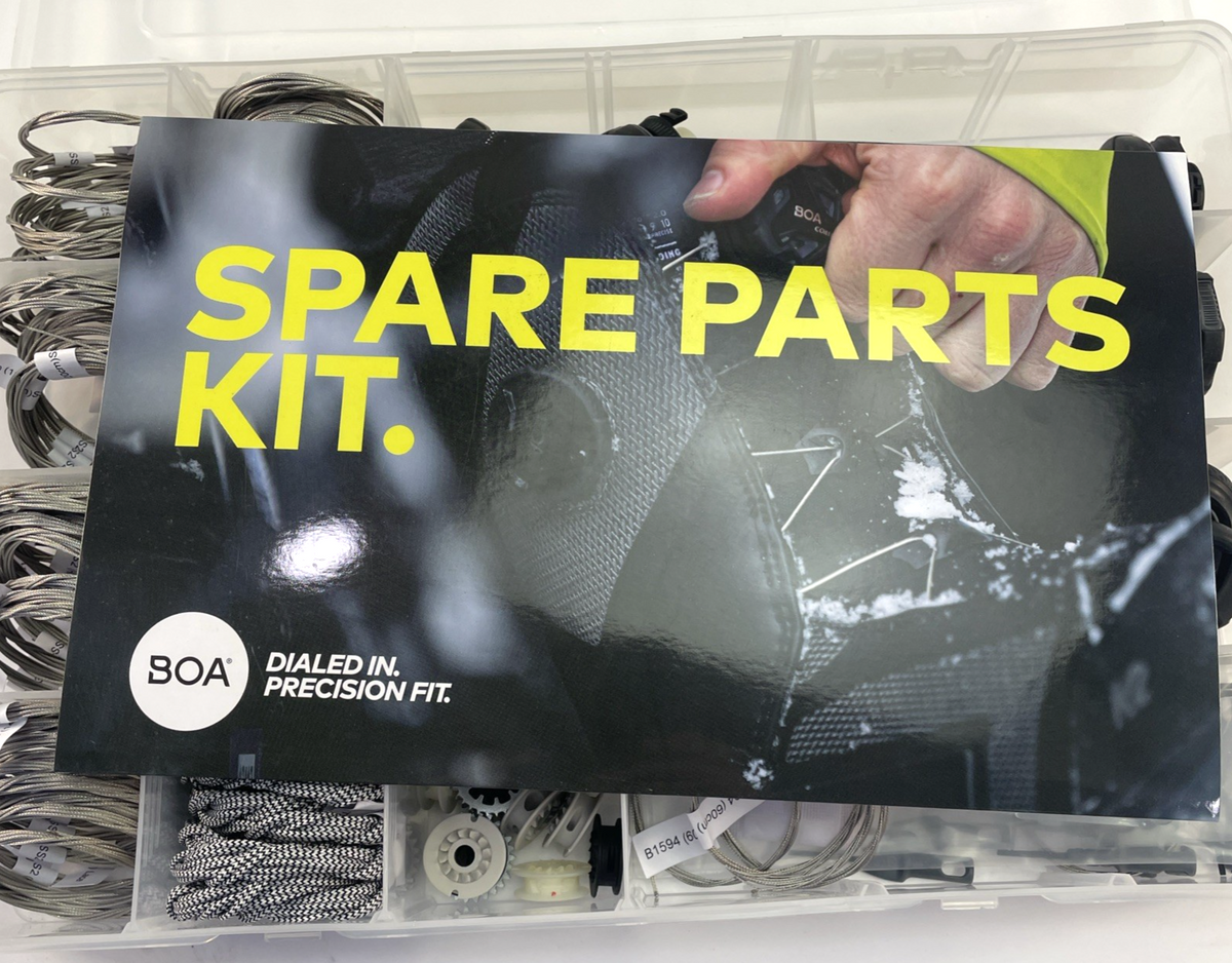 BOA Fit System Master Spare Parts Repair Kit Dials Laces Tools Shop Dealer Case*