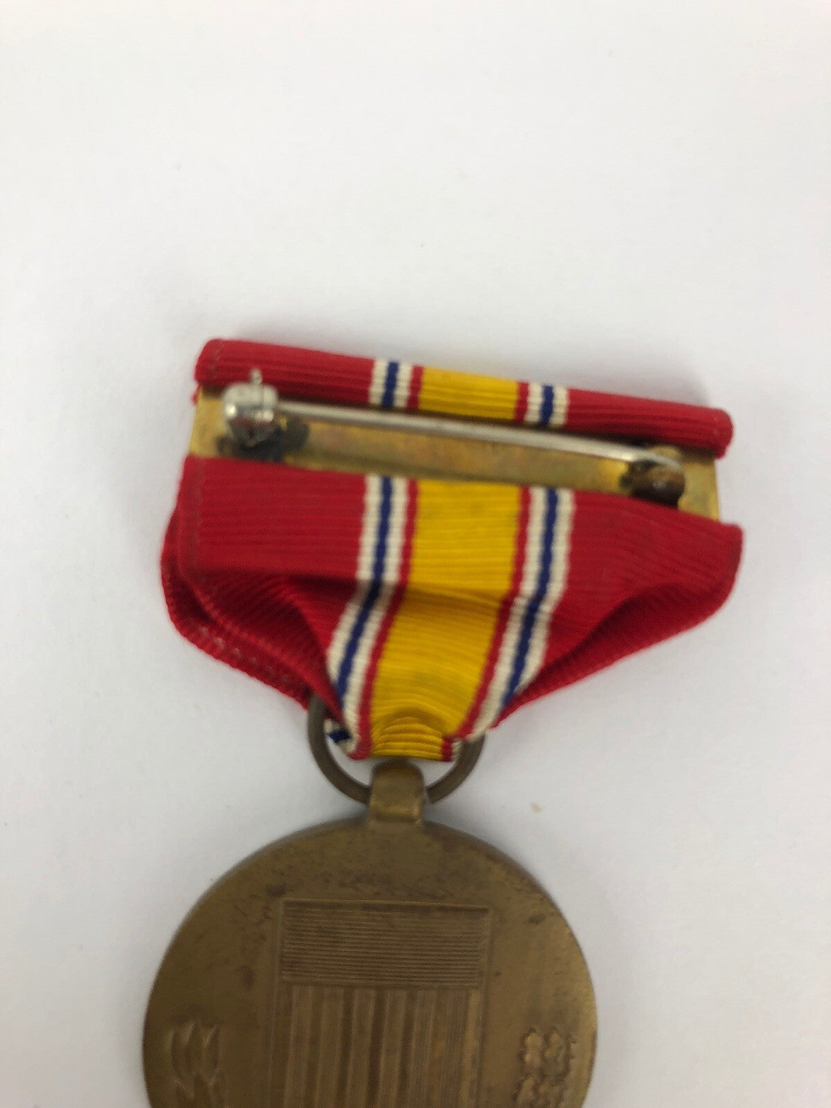 Vintage 1953 Medal National Defense & Ribbon With Original Box - FSTSHP USA