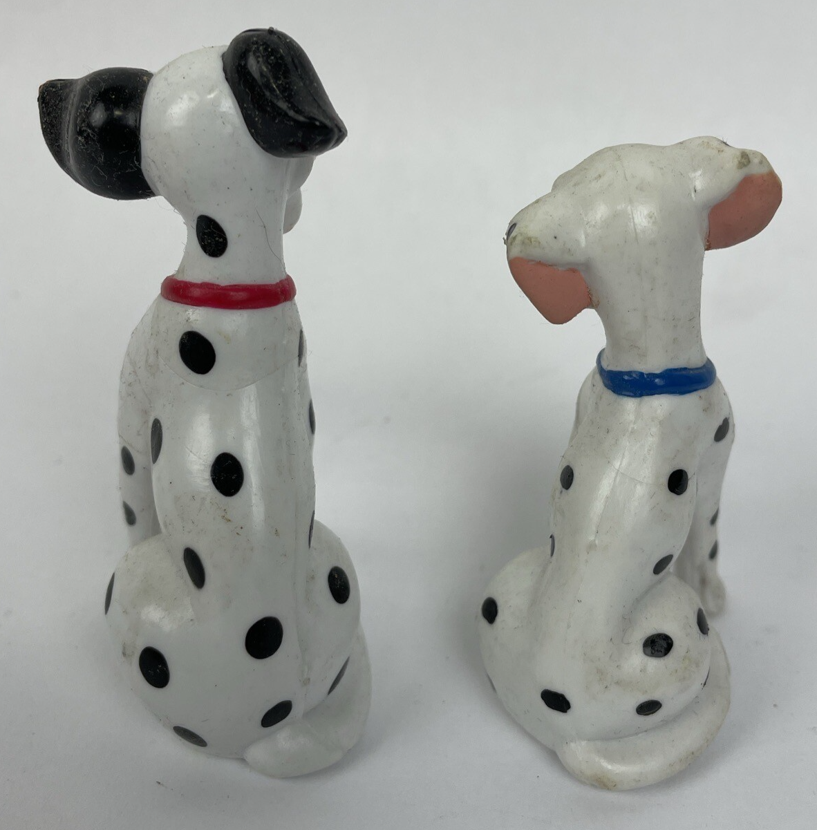 2 x Walt Disney 101 Dalmations Pongo 3" Dog Pupper Pup Cake Topper Figure Toy