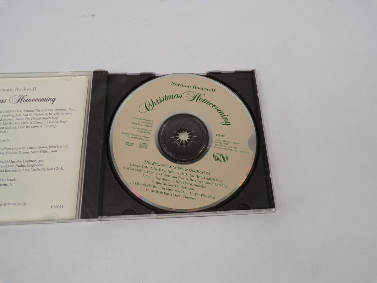 Norman Rockwell Christmas Homecoming Jingle Bells Deck The Halls Hark! The CD#67