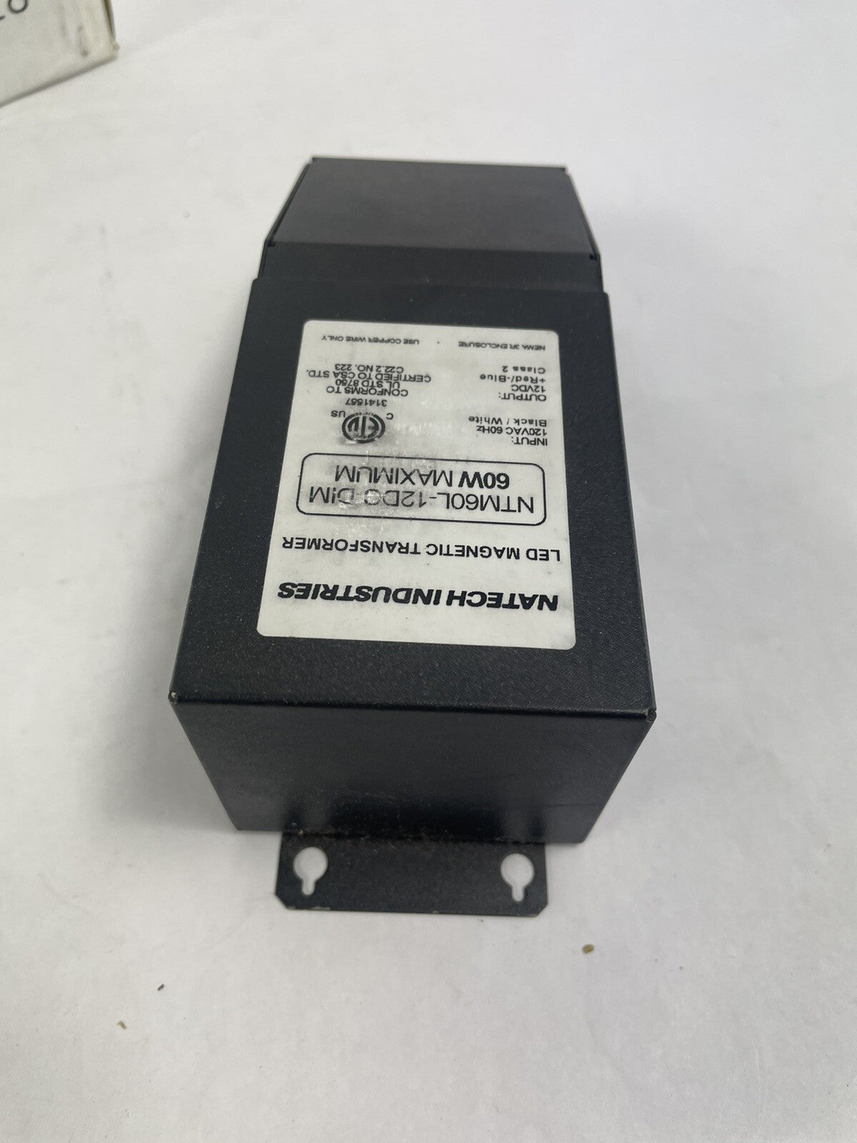 Natech Industries Converter NTLM60L-12DC 12V Dimmable Transformers LED Driver