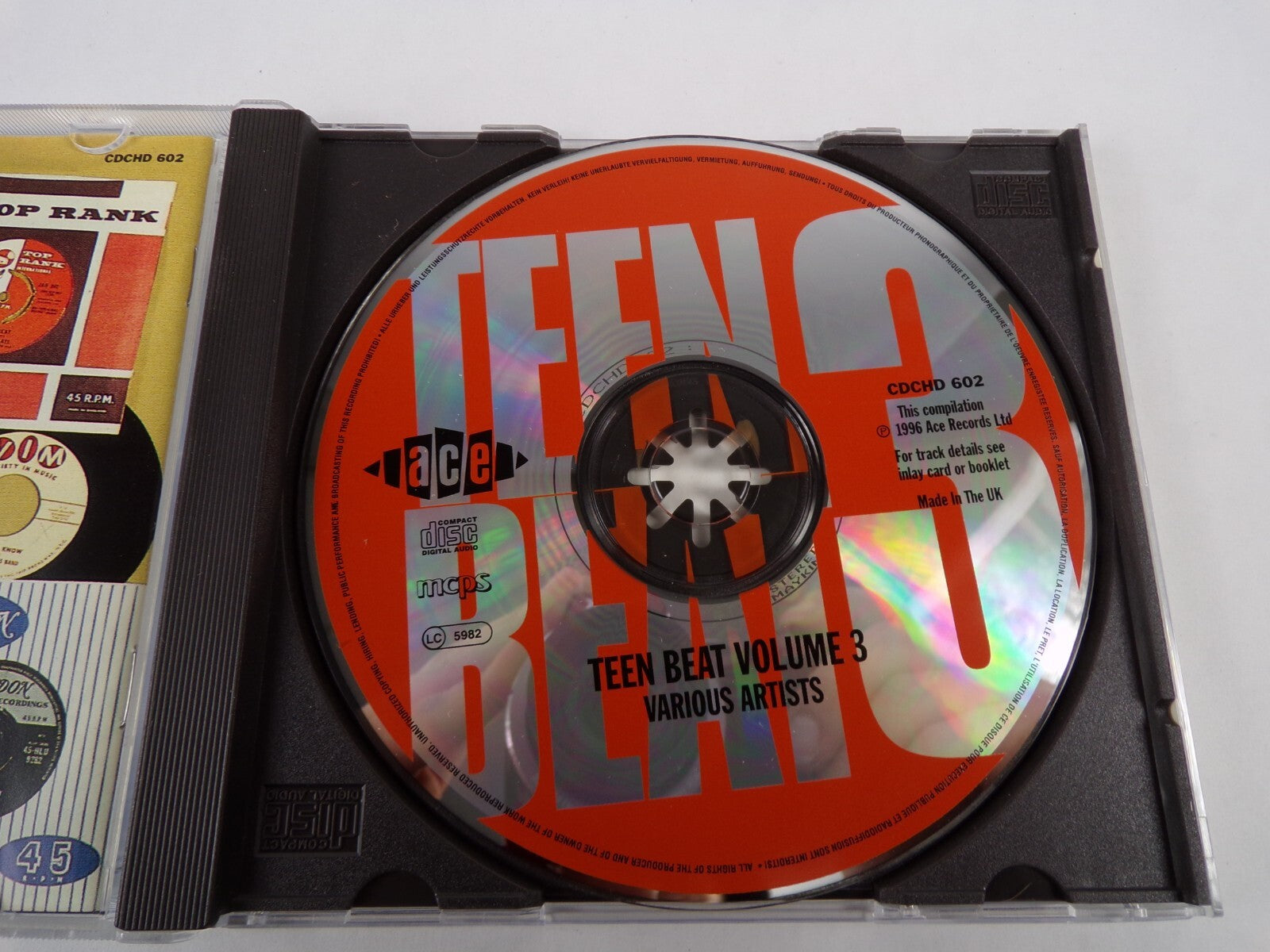 Various Teen Beat 3 Cdchd 602 Quite A Party PerfidiA The Slop Beat Mau Mau CD#60