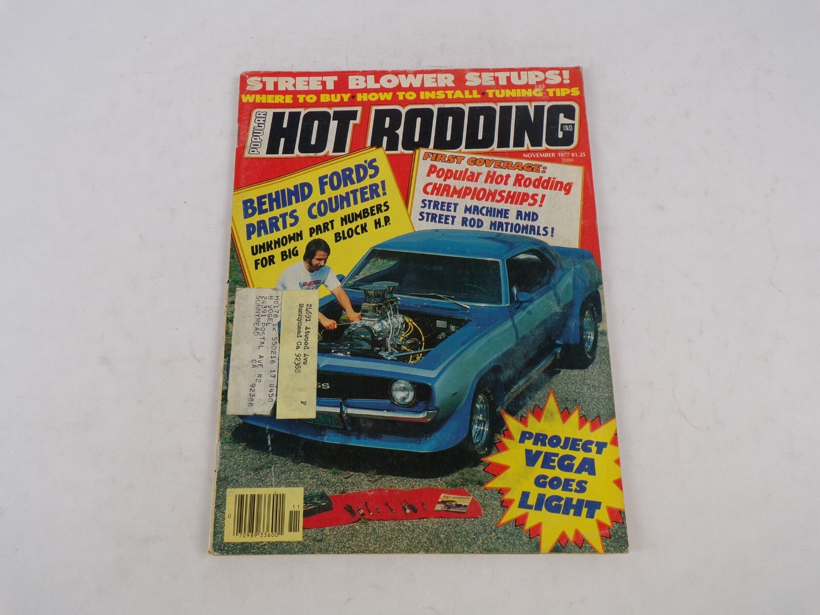 November 1977 Hot Rodding Magazine Behind Fords Parts Counter Street Machine