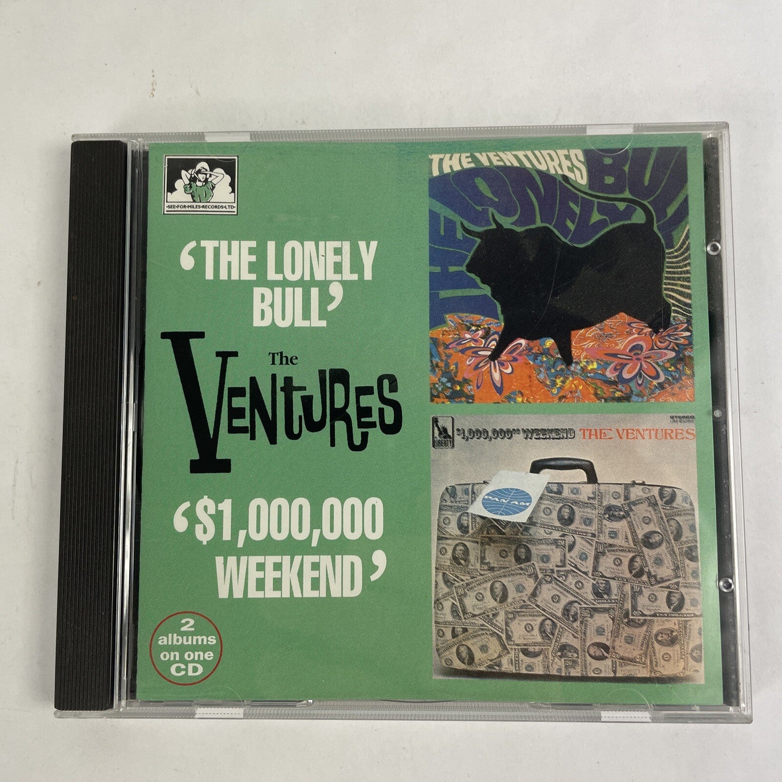 The Ventures "The Lonely Bull/$1,000,000 Weekend" CD #20