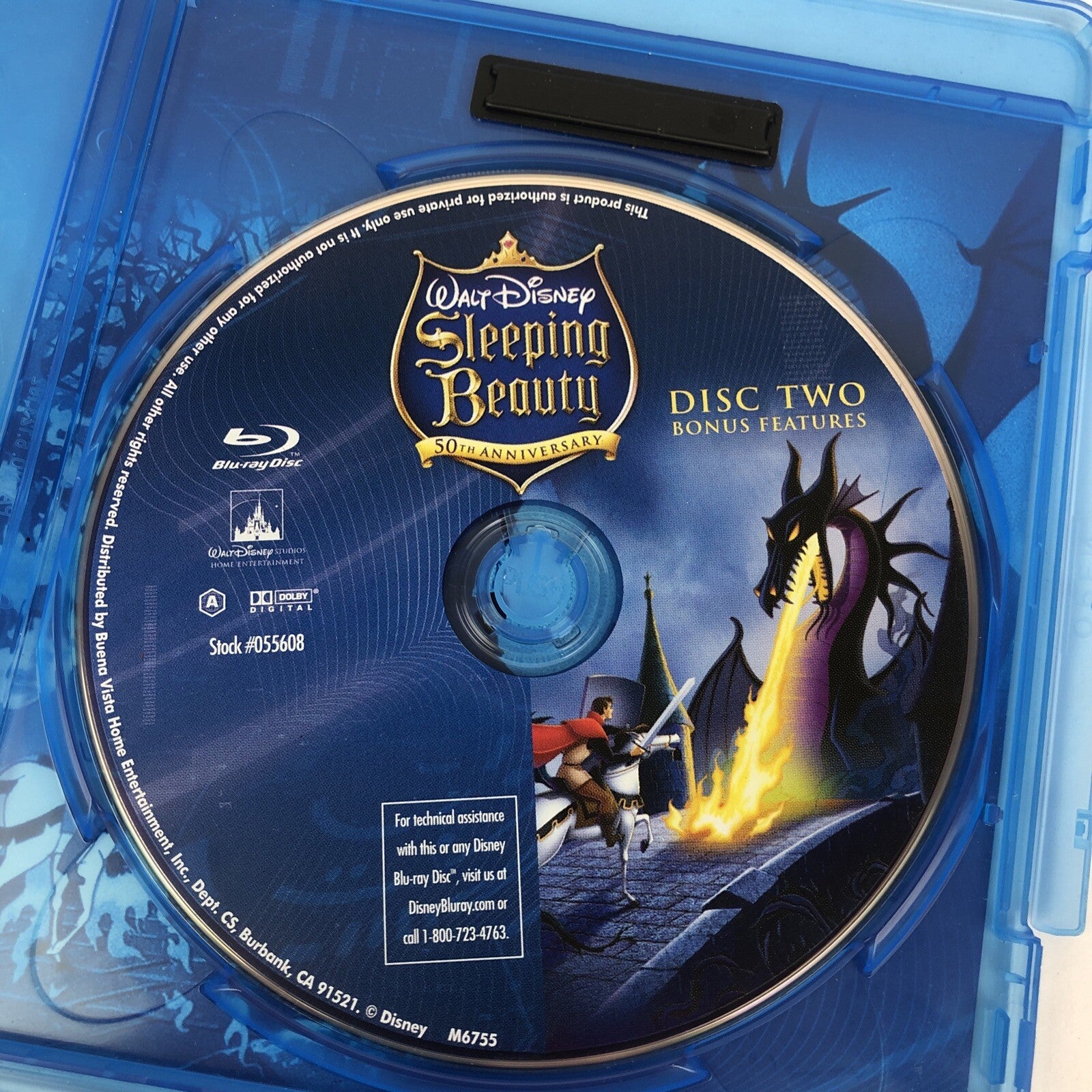 Sleeping Beauty (Blu-ray, 2-Disc Set, Platinum Edition) + Disney Tangled Blu-Ray