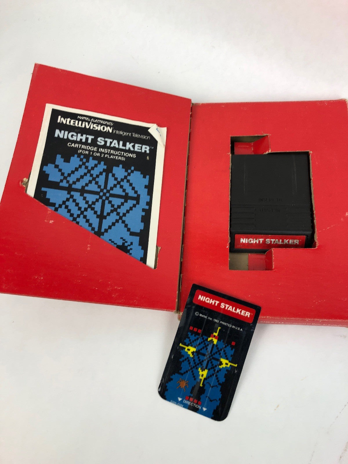 Mattel Electronics Night Stalker INTV Release ( Intellivision ) - Fast Shipping.