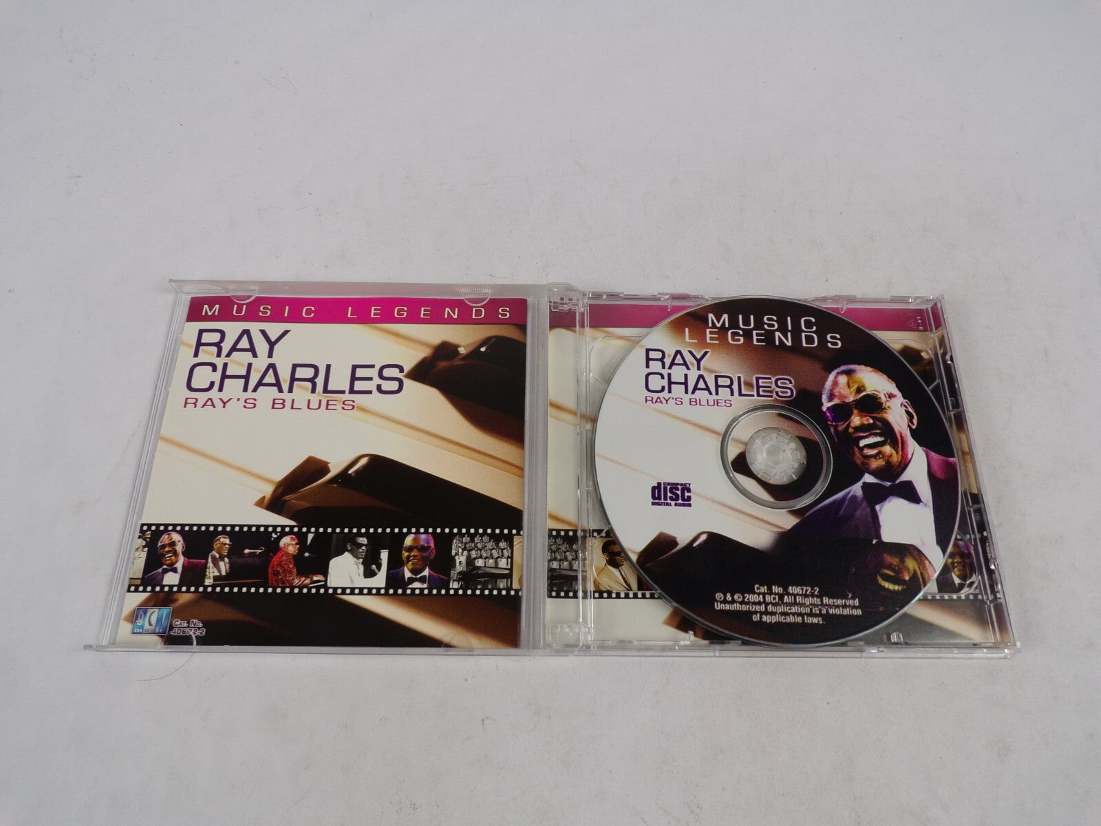 Ray Charles Ray's Blues A Sentimental Blues Hey Now I Wonder Who's Kissing CD#53
