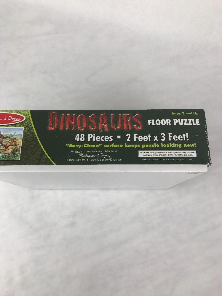Melissa & Doug Dinosaurs Jumbo Jigsaw Floor Puzzle (48 pcs, 2 x 3 feet)