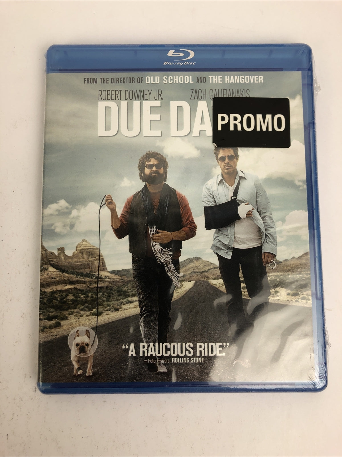 Due Date ( Blu-Ray ) Robert Downey Jr. Zach Galifanakis NEW Sealed LOOK