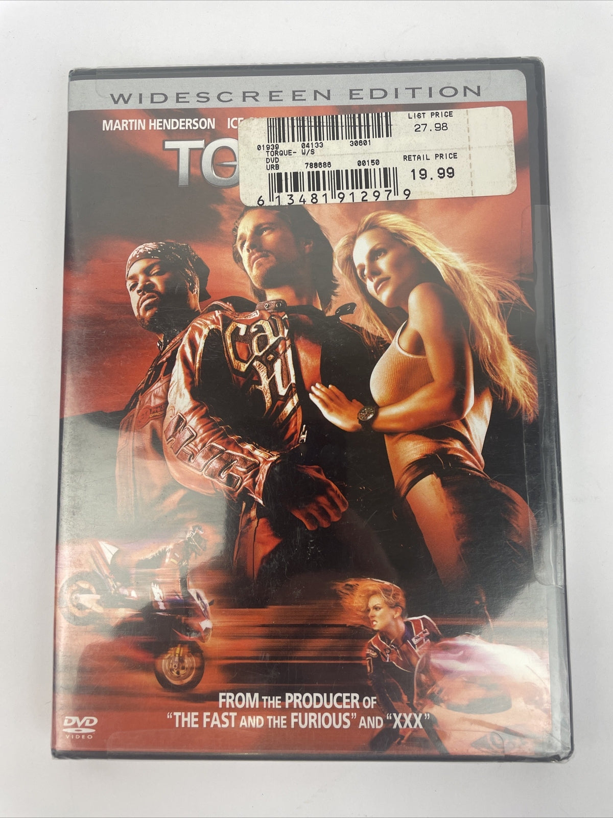 Torque (Widescreen Edition) DVD Video - Ice Cube Martin Henderson - Brand New