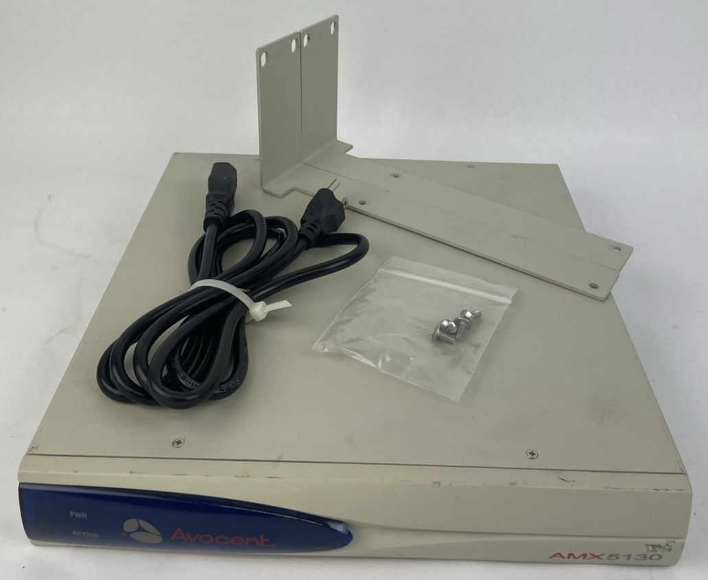 OEM Avocent AMX5130 User Station with Rack Mount Rackmount Hardware