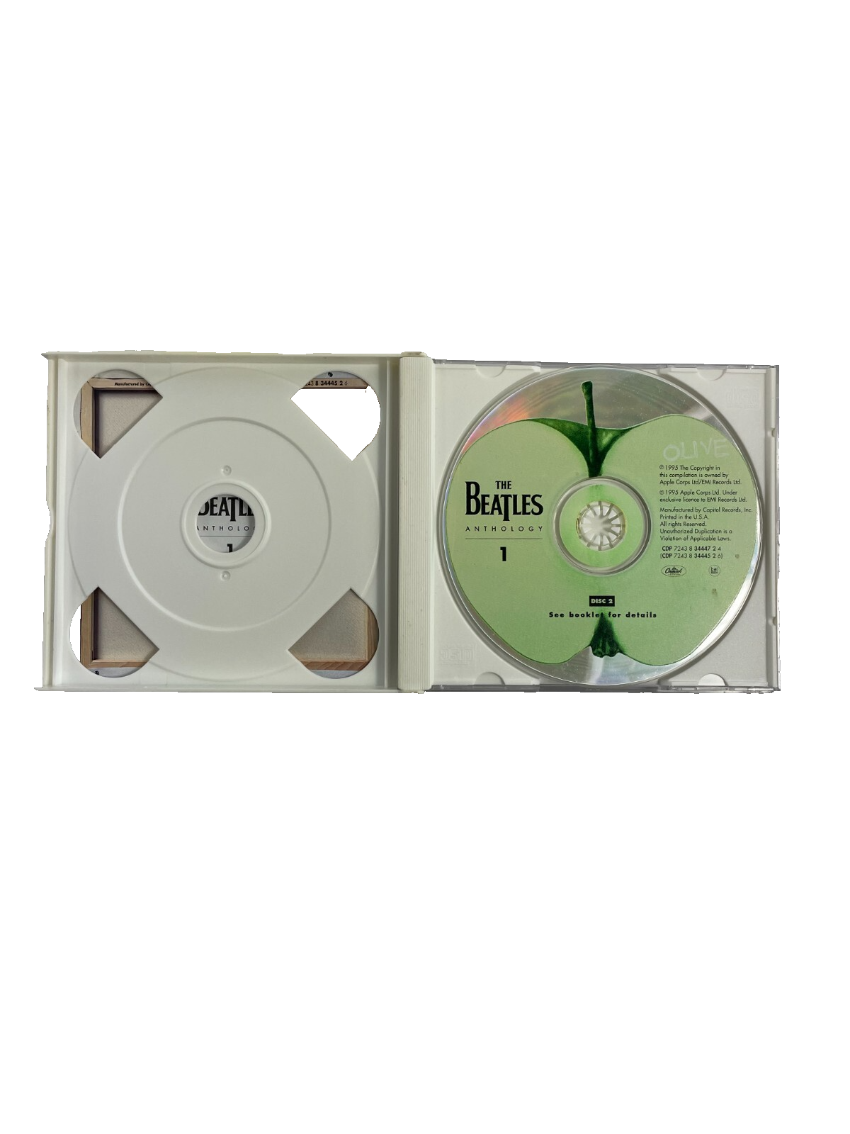 The Beatles Anthology Free As A Bird We Were Four Guys That's All CD#37