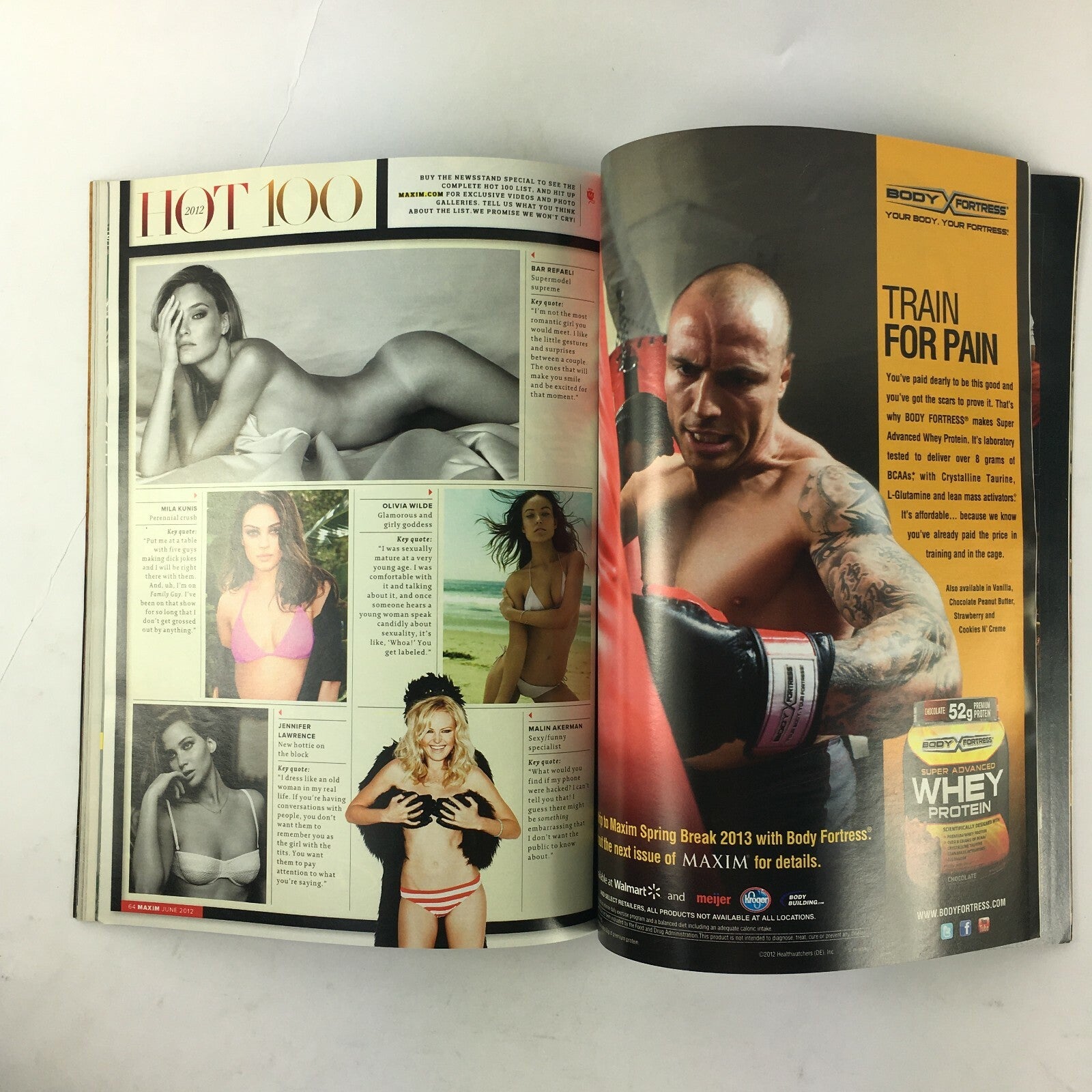 June 2012 Maxim Magazine Weapon of Mass Seduction High Octane Cocktails