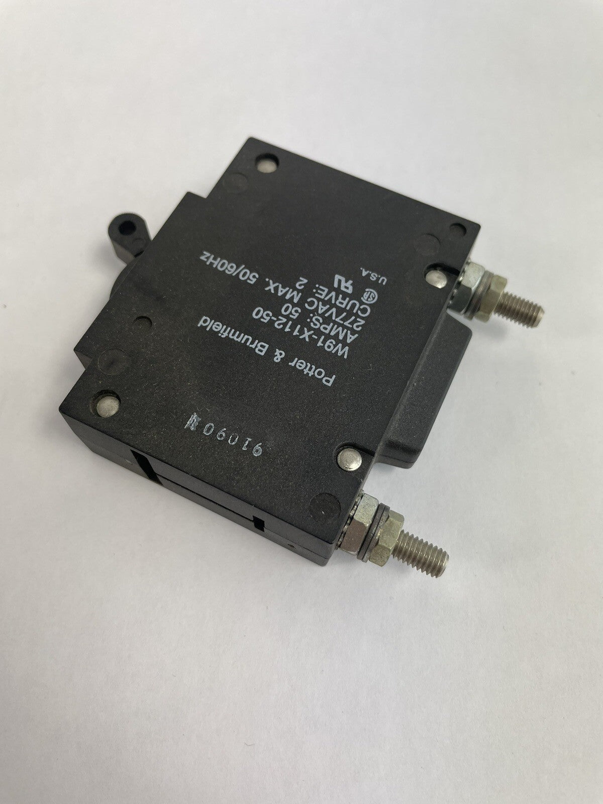 POTTER & BRUMFIELD W91-X112-50 TE Connectivity 50 Amp Hydraulic Magnetic Circuit