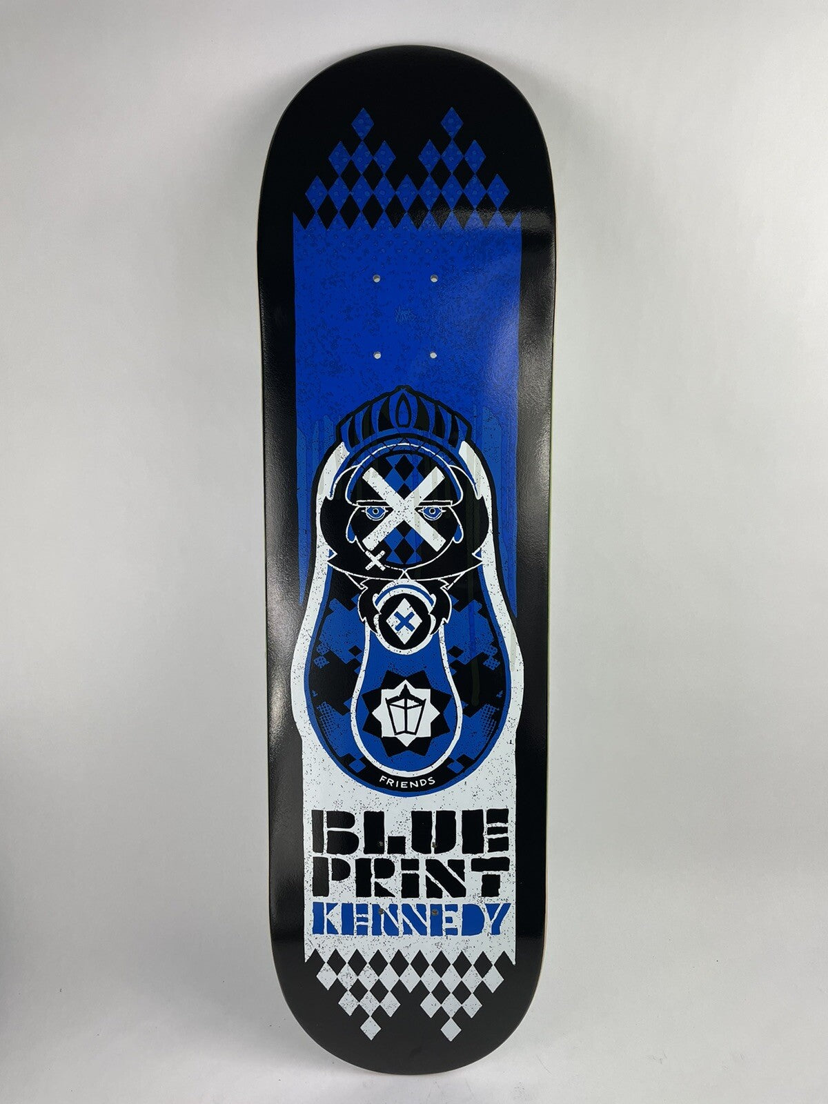 BLUEPRINT skateboards deck 8.5" RARE quality Colin Kennedy Babushka