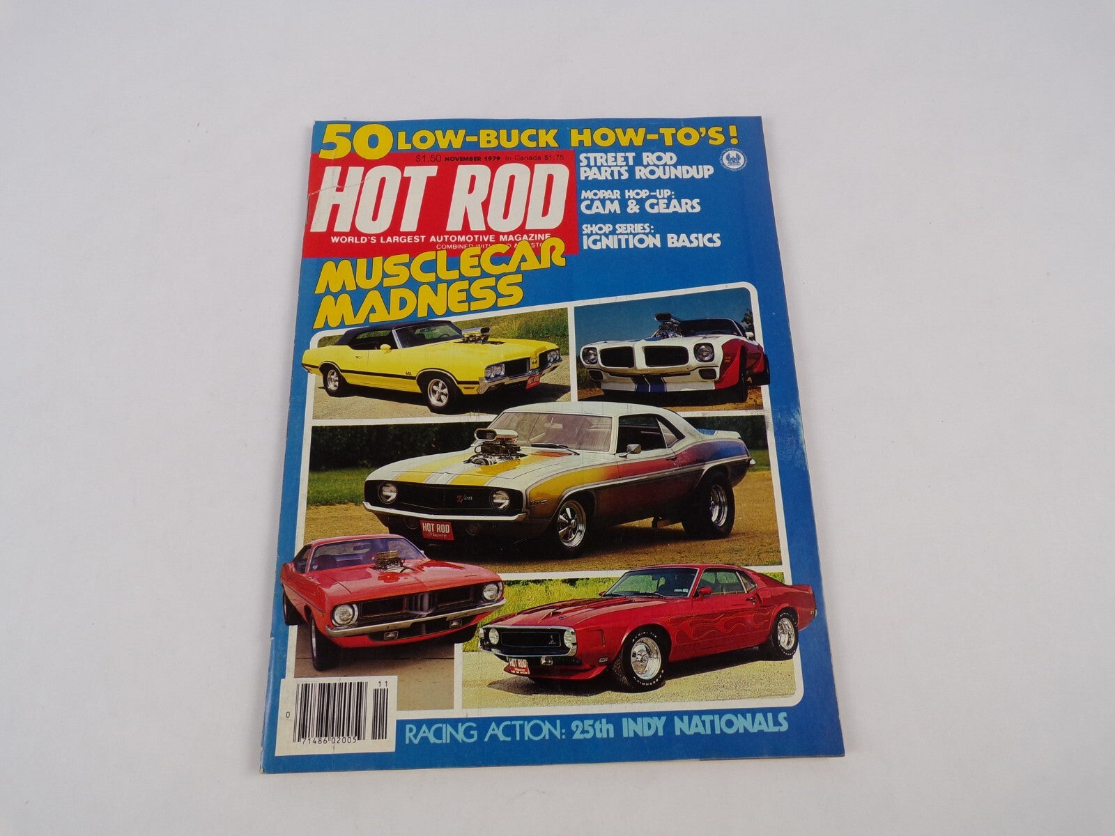 November 1979 Hot Rodding Magazine Musclecar Madness 50 Low-Buck How-To's!
