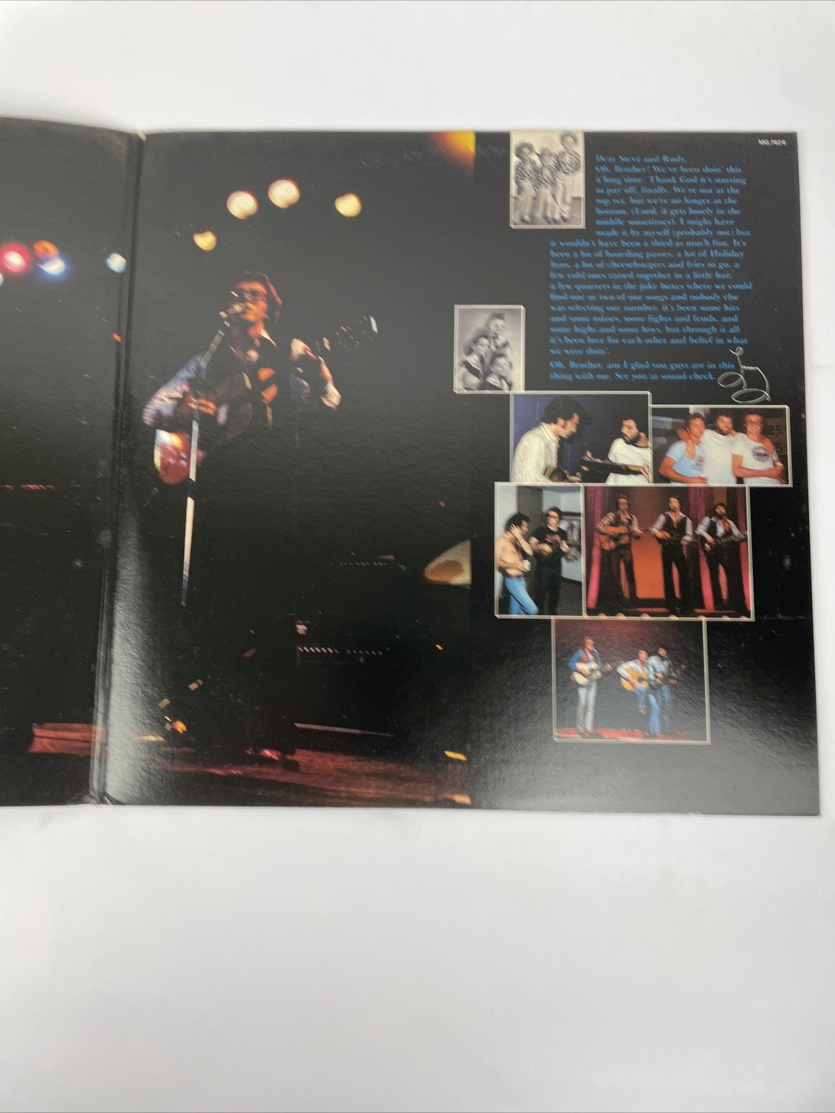 LARRY GATLIN "O'BROTHER" 12" VINYL 33 RPM LP MONUMENT RECORDS MG7626 1978