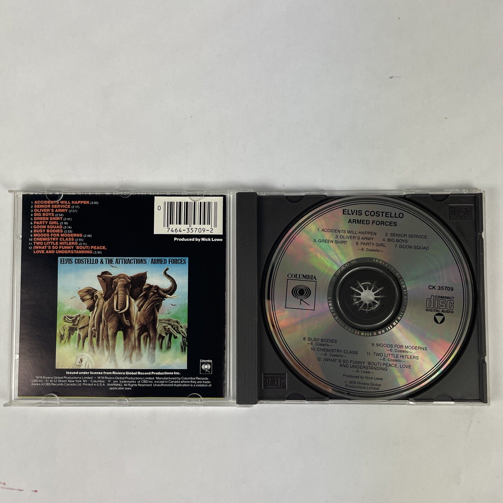 Elvis Costello - Armed Forces CD #28