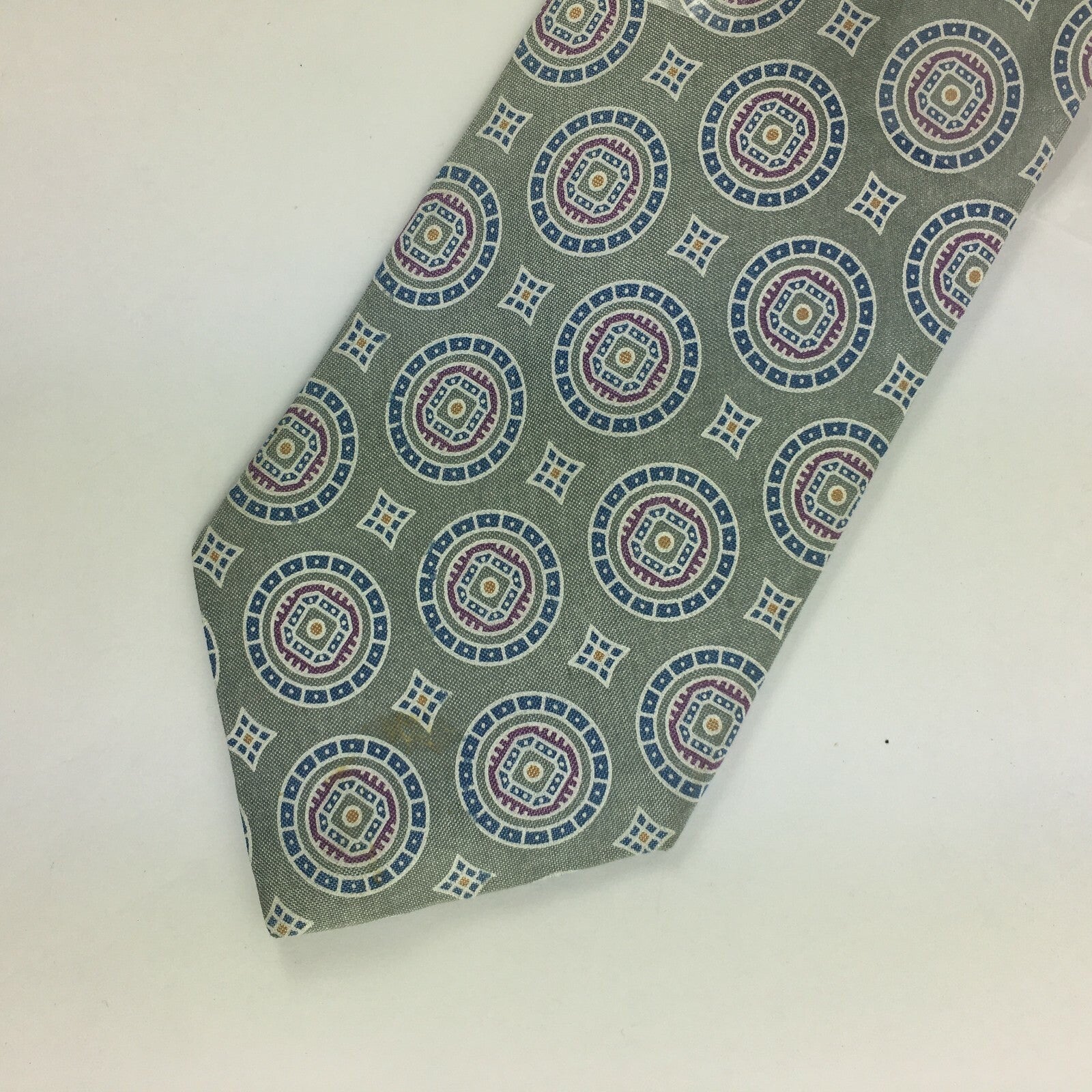 Genuine Isaco 100% Silk Handmade Stylish Formal/Casual Tie Multi Coloured