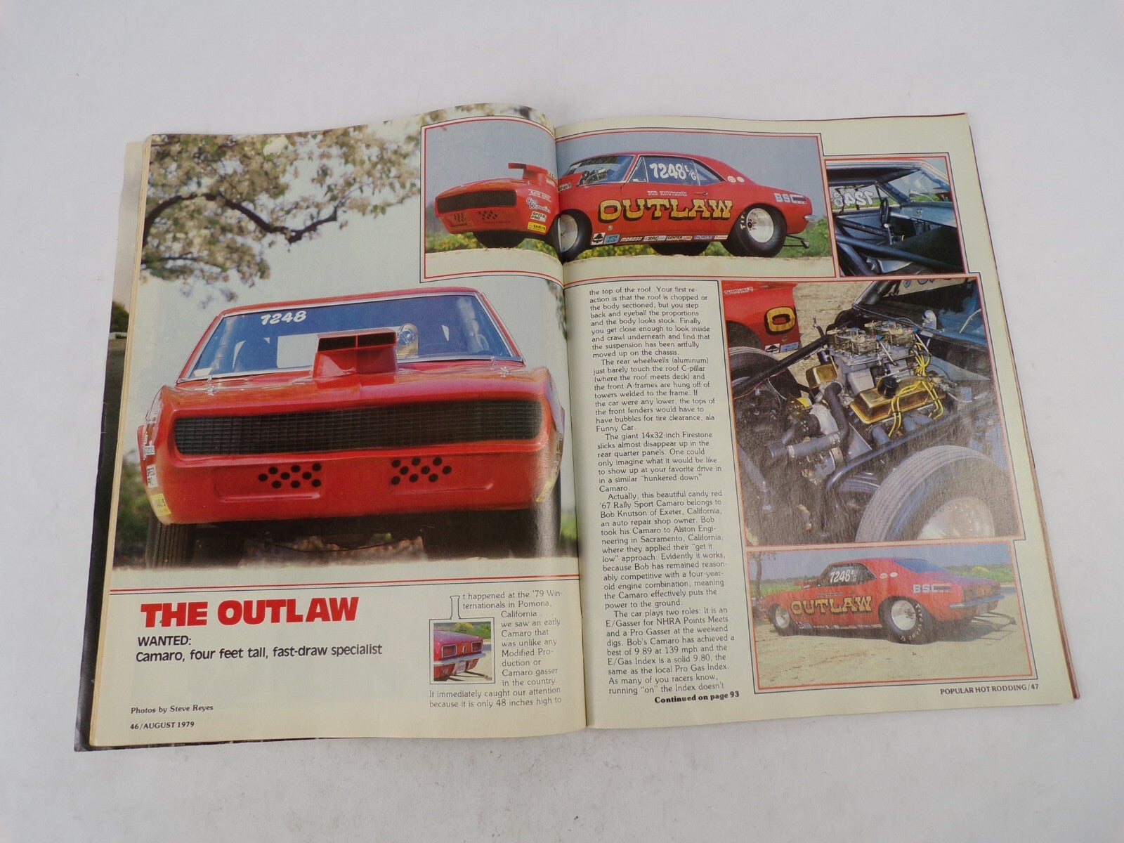 August 1979 Hot Rod Magazine Totally Hot Chevy Issue! Setting Up Street supercha