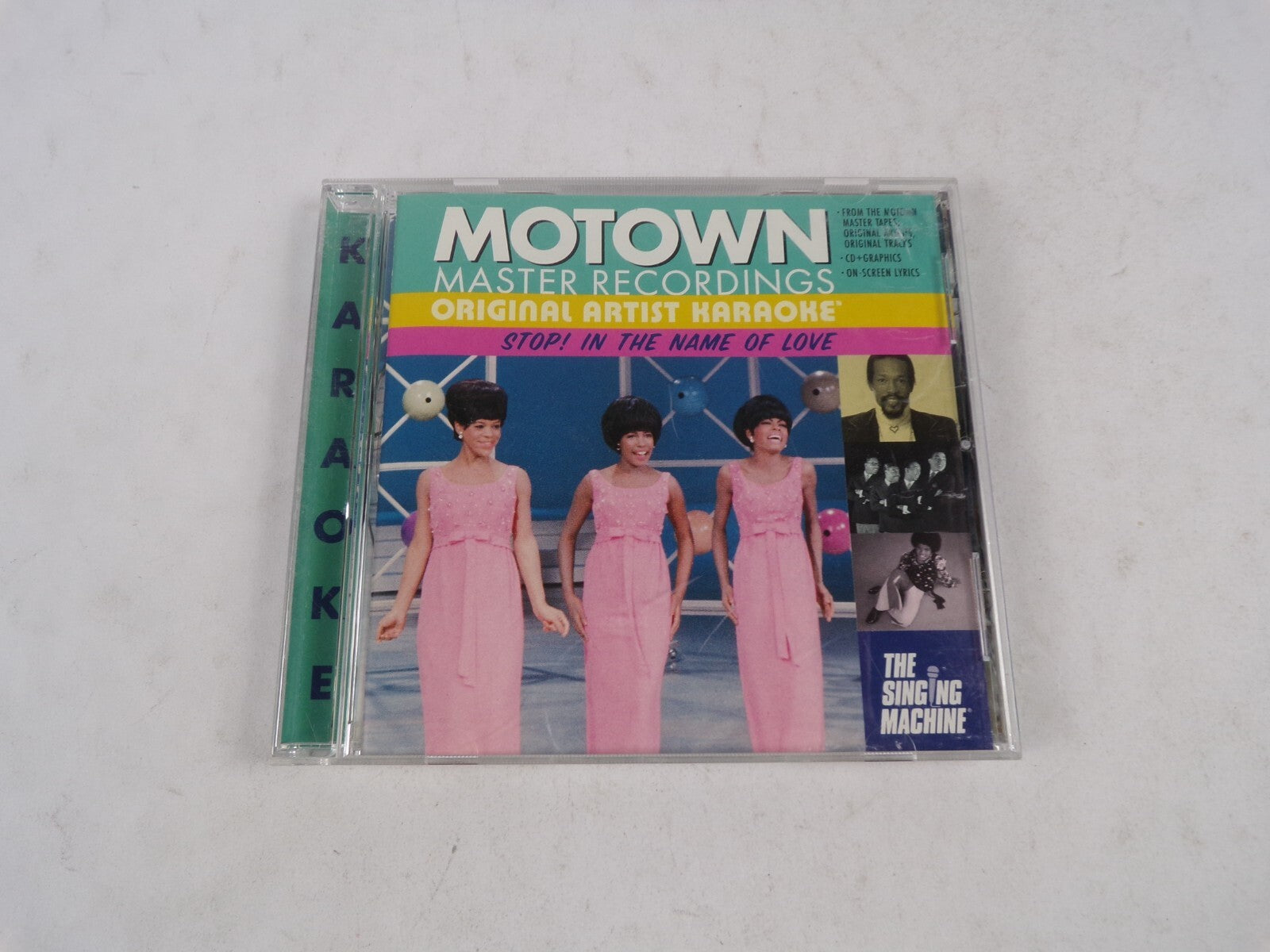 Motown Master Recordings Original Artist Haraoke Stop! In The Name Of Love CD#19