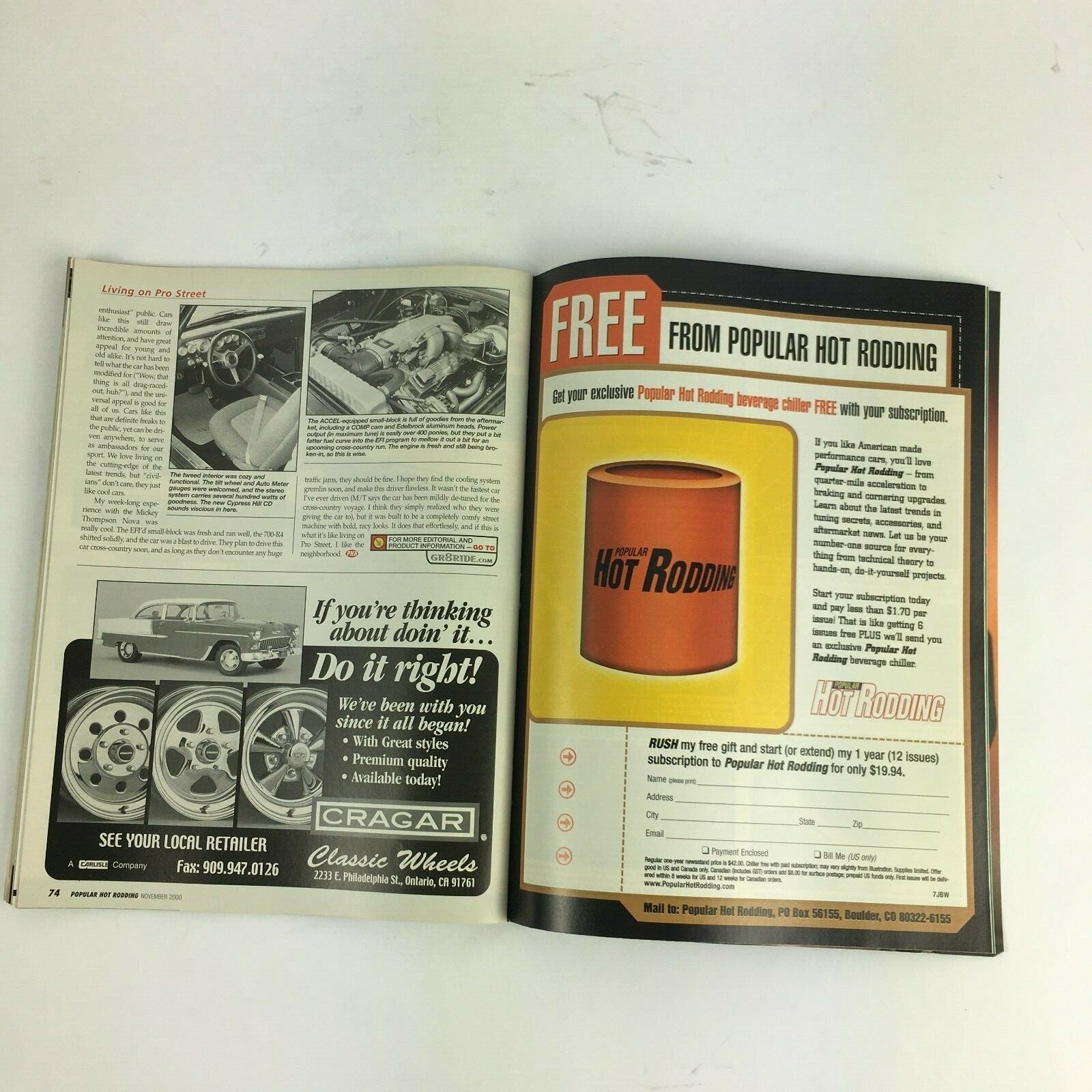November2000 Hot Rodding Magazine Street Machine Of The Year! NSCA Season Update