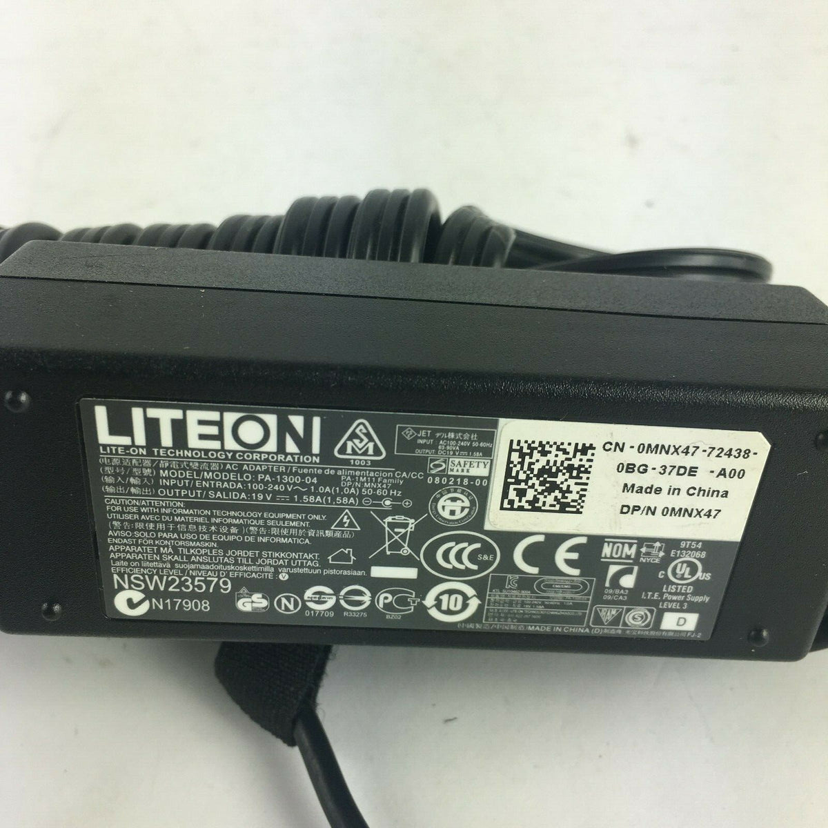 Genuine Lite-On PA-1300-04 PA-1M11 Output 19V 1.58A Power Supply Adapter A4
