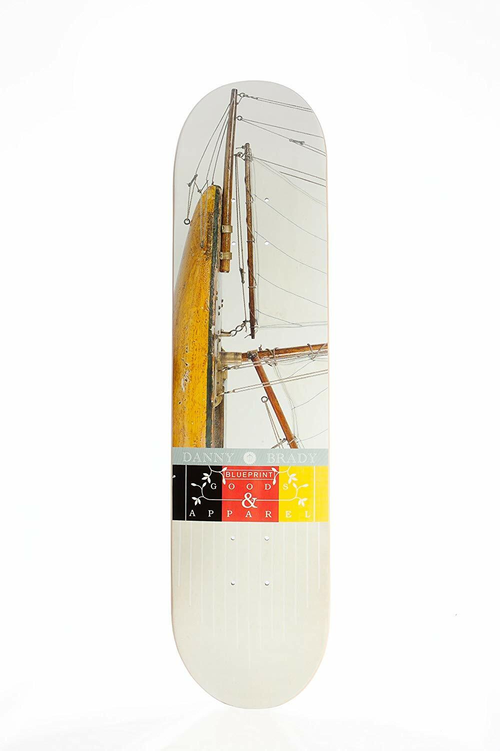 Blueprint Skateboards Brady Good Edition 8.25-inch rare skateboard deck with premium maple construction and collectible graphic.