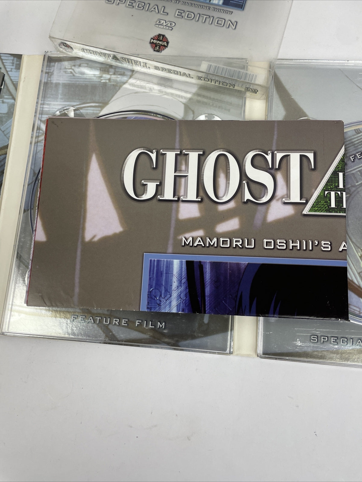 Ghost in the Shell -Special Edition - 2 DVD 1995 ANIME slipcover poster postcard